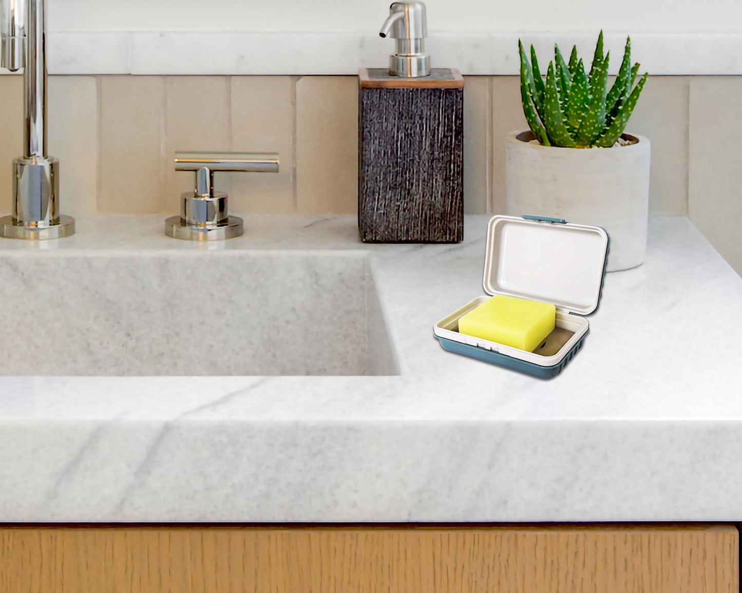 Lofekea Travel Soap Case, Shower Bar Soap Dish Holder, Soap Box Container
