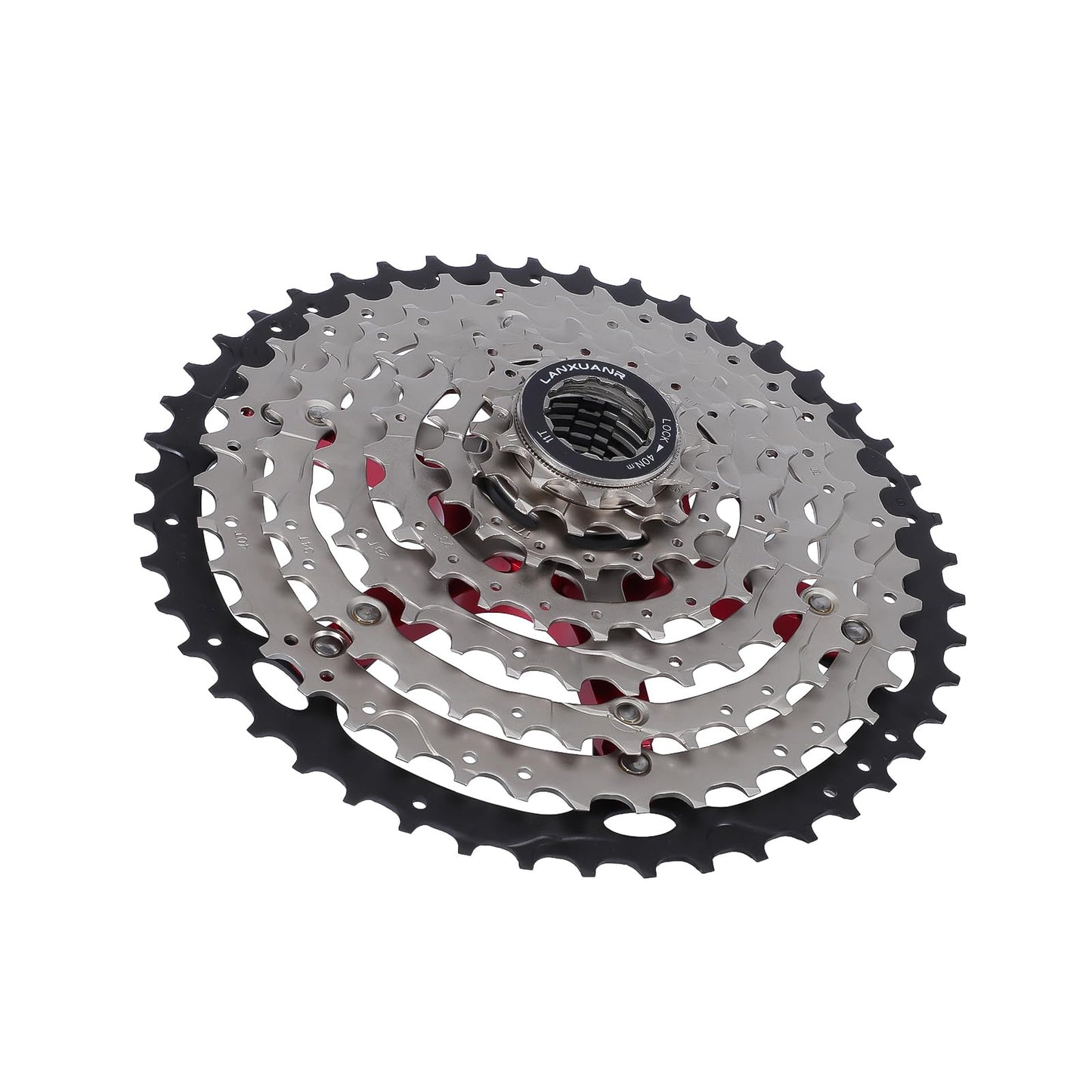 LANXUANR 8 Speed Mountain Bicycle Cassette Fit for MTB Bike, Road Bicycle?Super Light (11-46T)
