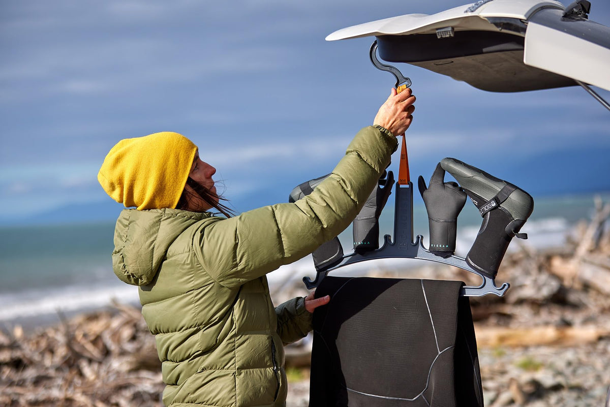 C-Monsta Wetsuit Hanger | Quick Drying | Heavy Duty | Effective & Versatile | Wetsuit Hanger for Wetsuit, Gloves and Boots. Perfect for Surfing,