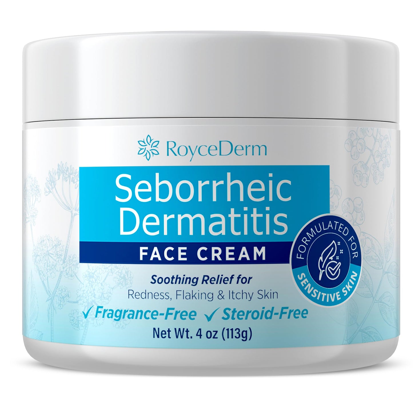 RoyceDerm Seborrheic Dermatitis Face Cream