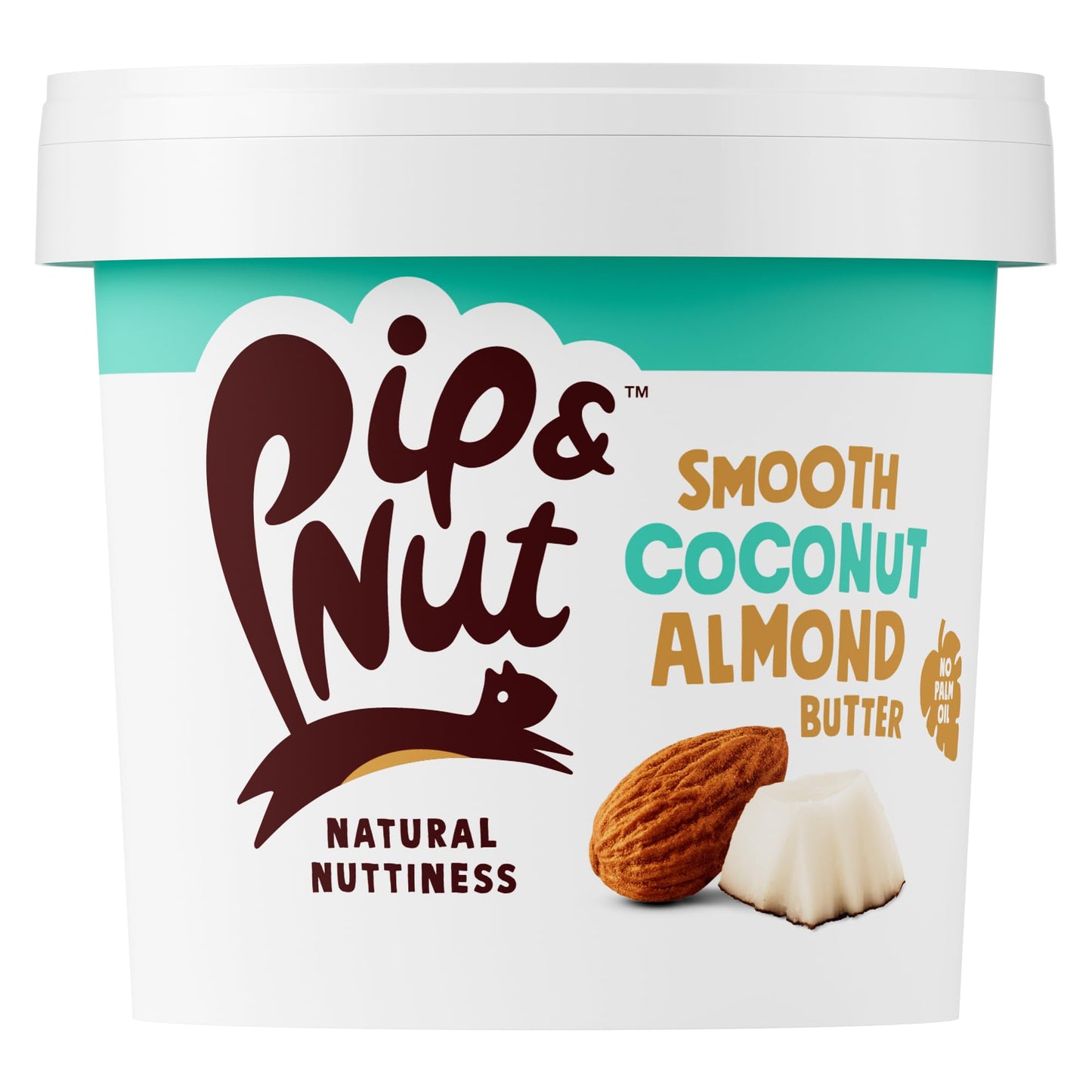 Pip & Nut - Coconut Almond Butter (1kg) | Natural Nut Butter, No Palm Oil, No Added Sugar, Hi-Oleic Almonds, High in Unsaturated Fats, Gluten Free,