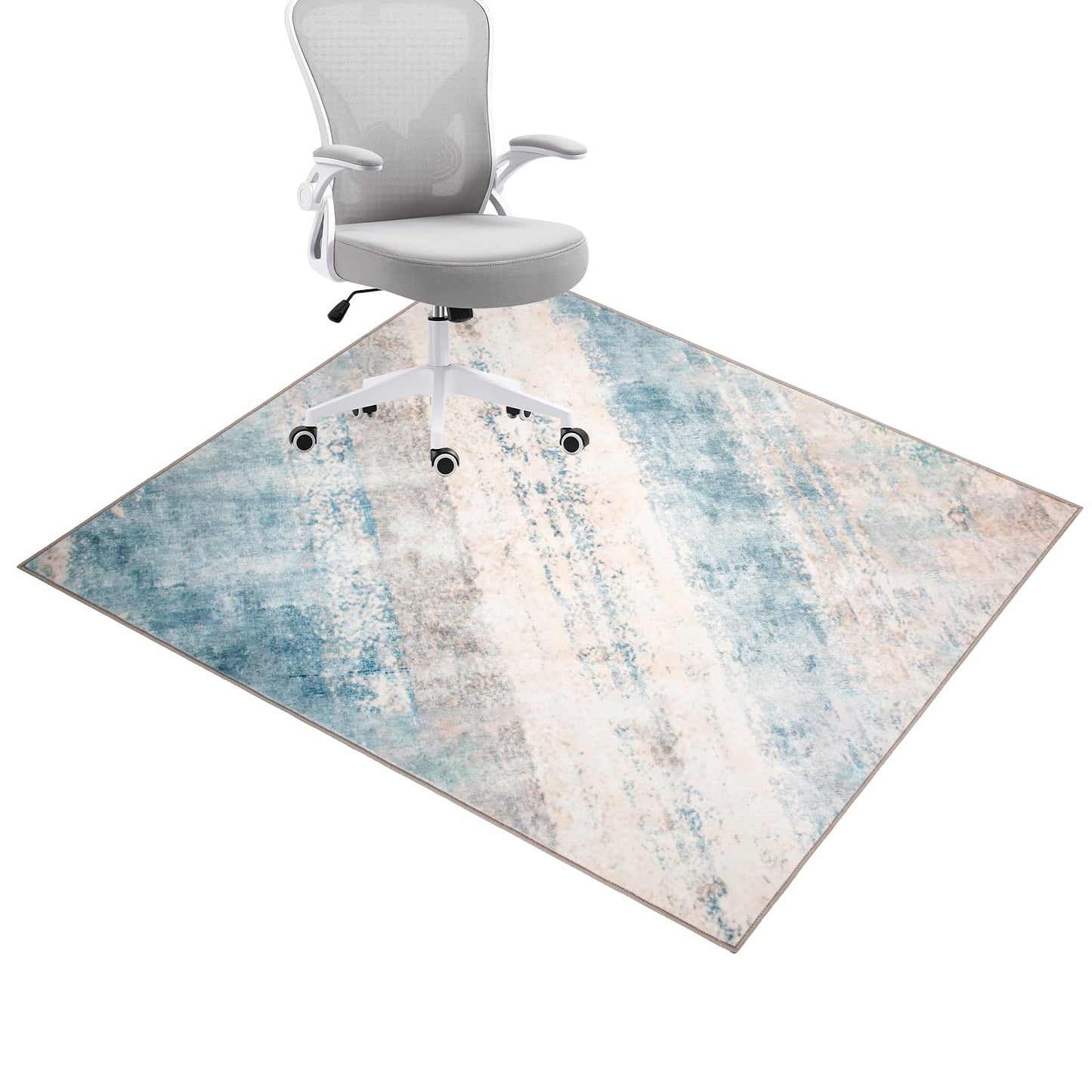 Honorstar Office Chair Mat for Hardwood Floor & Tile Floor 120×150cm Desk Chair Mat Rectangular Rug Floor Protector Gaming Chair Mat for Low Pile