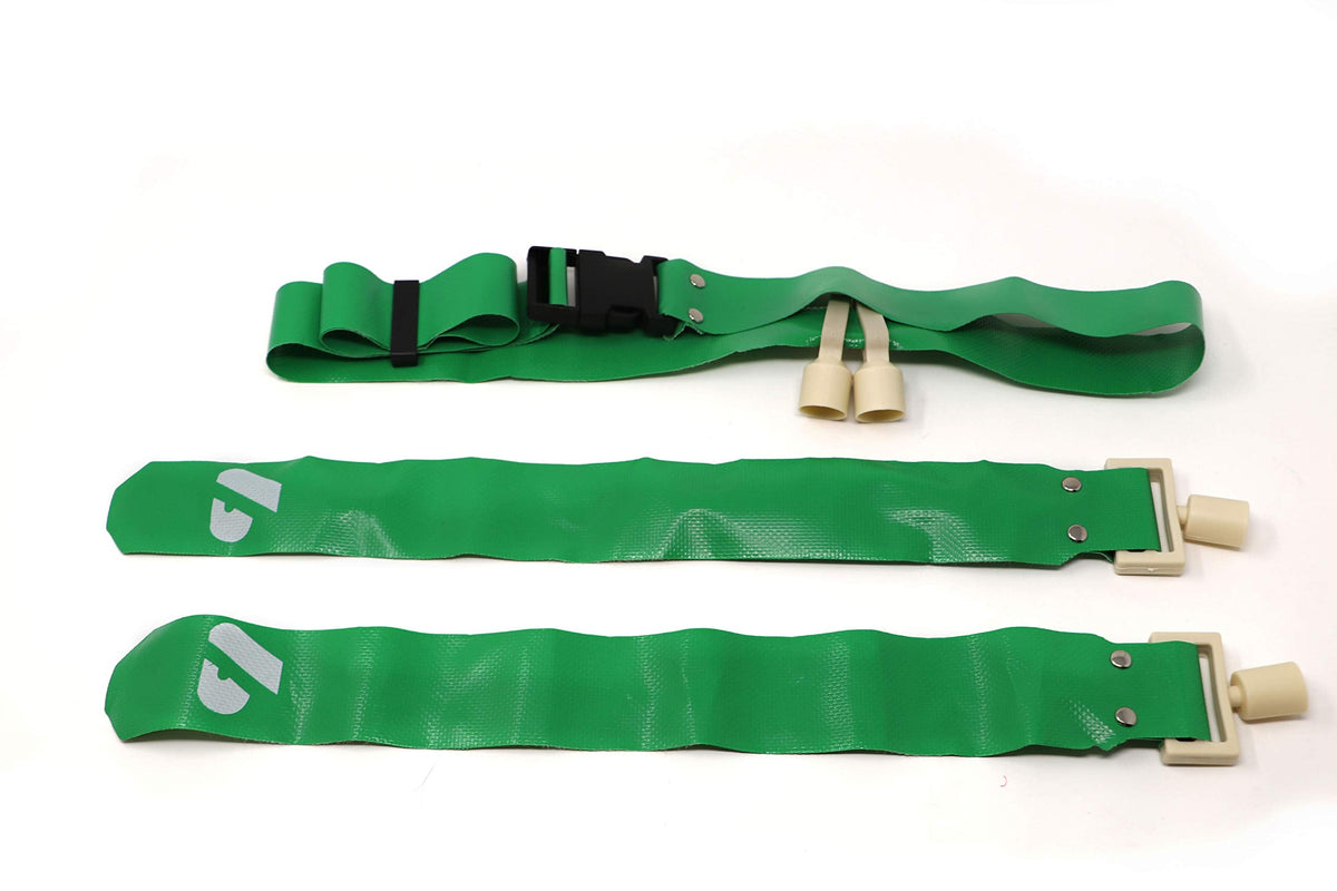 BARNETT FLAG POP Deluxe flags and belts by 10 (1 by 2) (Green)