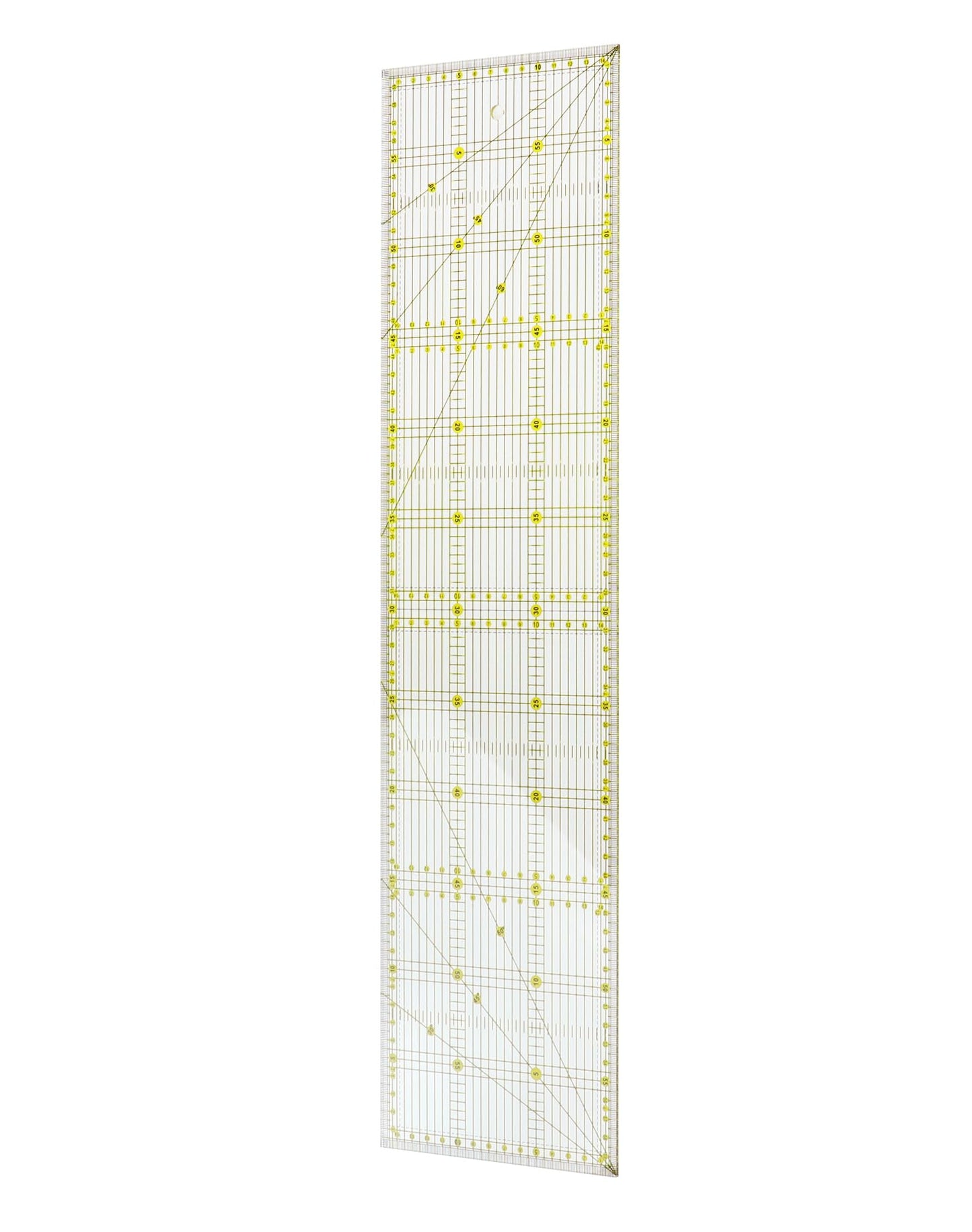 QWORK? 15 x 60cm Quilting Ruler, Precise Sewing Ruler for Quilting, Sewing and Patchworks (6? x 24?)
