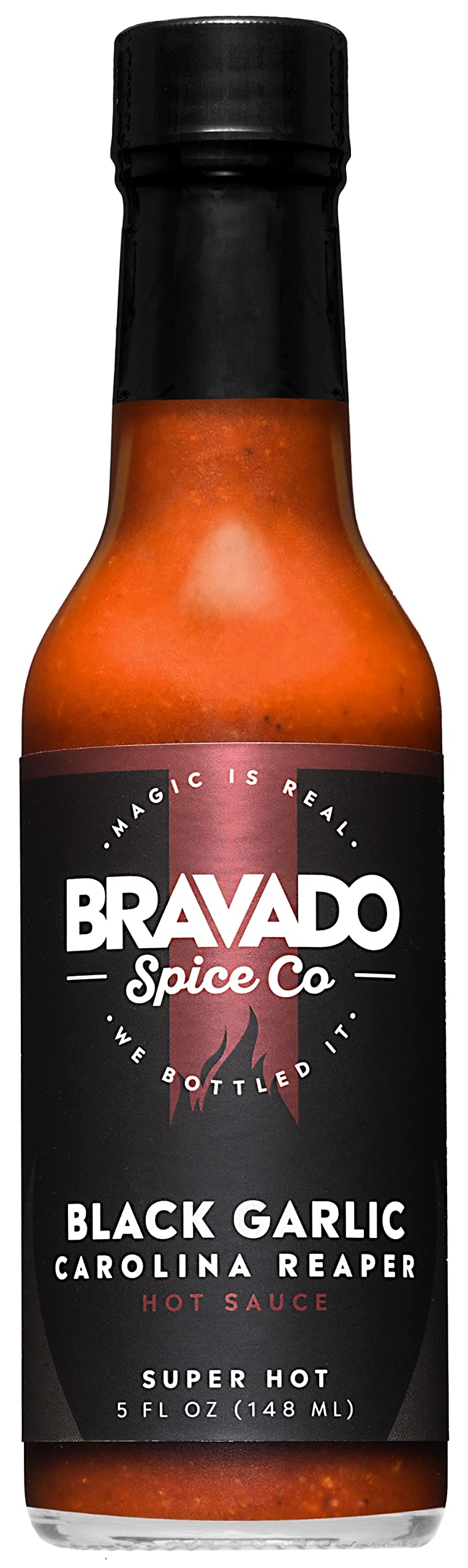 Bravado Spice Black Garlic Carolina Reaper Hot Sauce 148ml