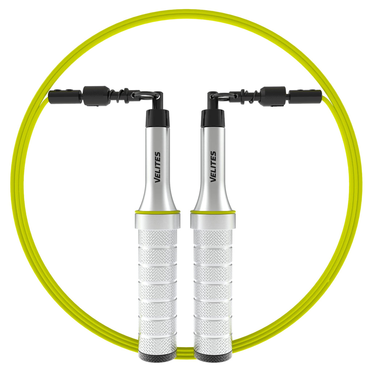Velites Earth 2.0 Weighted Skipping Rope for Crosstraining, Boxing and Fitness I (Limited Edition) I Ideal for Maximizing Muscle Effort | Aluminium