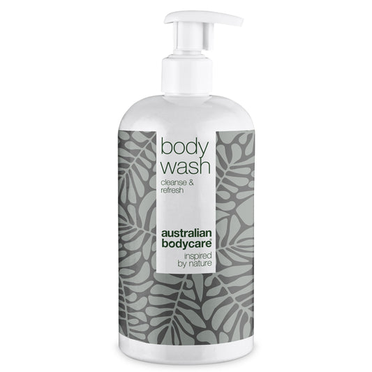 Shower Gel with 4-Terpineol known from Tea Tree Oil - Body Wash helps Pimples, Athlete's Foot, Ringworm, Jock Itch, Acne, Body Odor & Smelly Feet