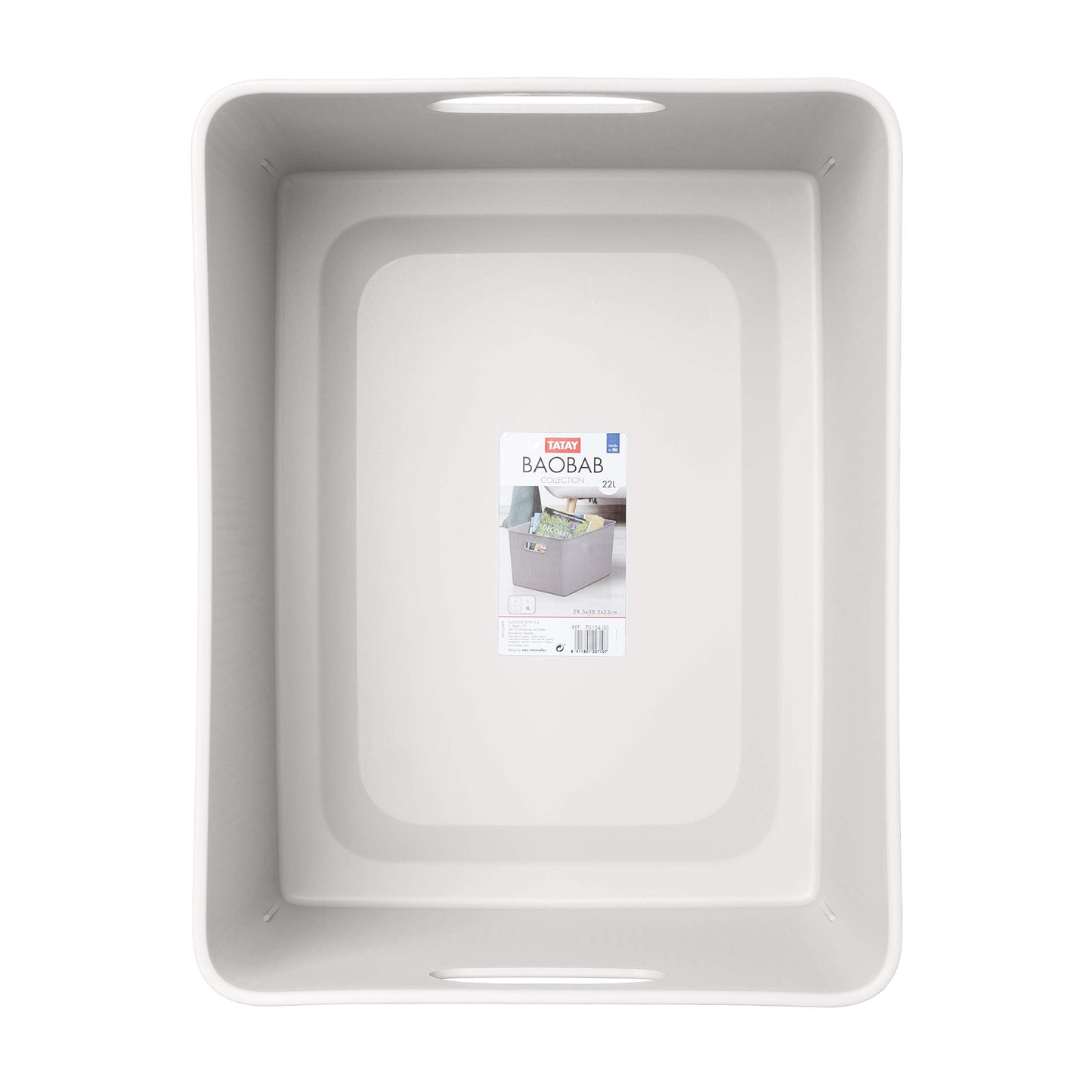 TATAY Storage Basket Baobab BPA-Free Compact Versatile Design