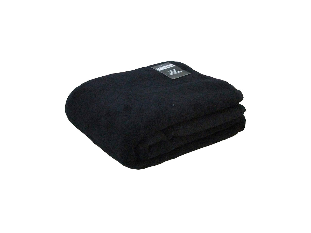 The House Of Emily Massive/Huge/Extra Large 100% Cotton Bath Sheet/Beach Towel - 150cm x 200cm (Black)