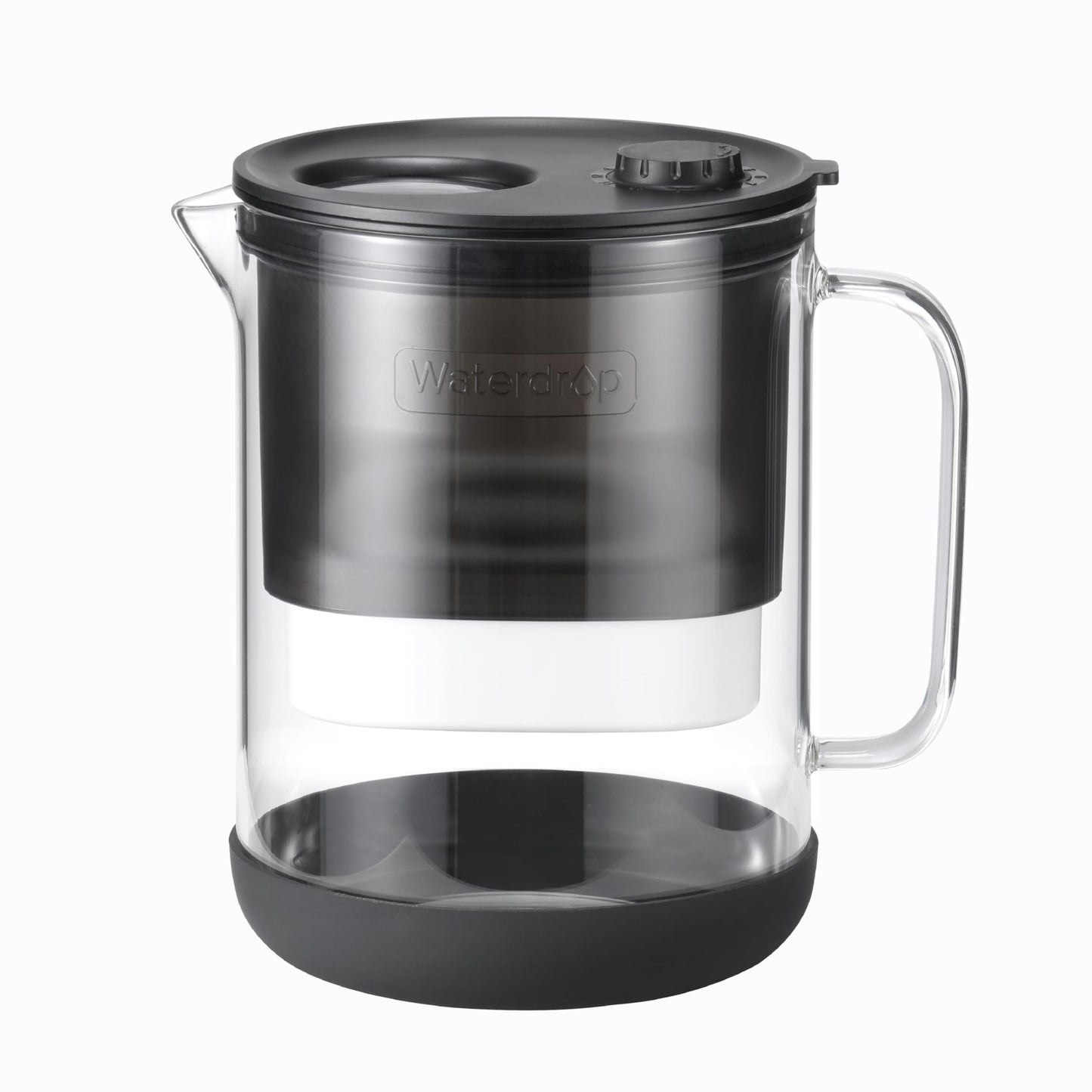 Waterdrop  Water Filter Jug, 1.5L Water Filter Jug with 2 Months Filter, NSF 53&42&372 Certified, Reduces PFOA/PFOS, Chlorine, Cadmium, Copper,