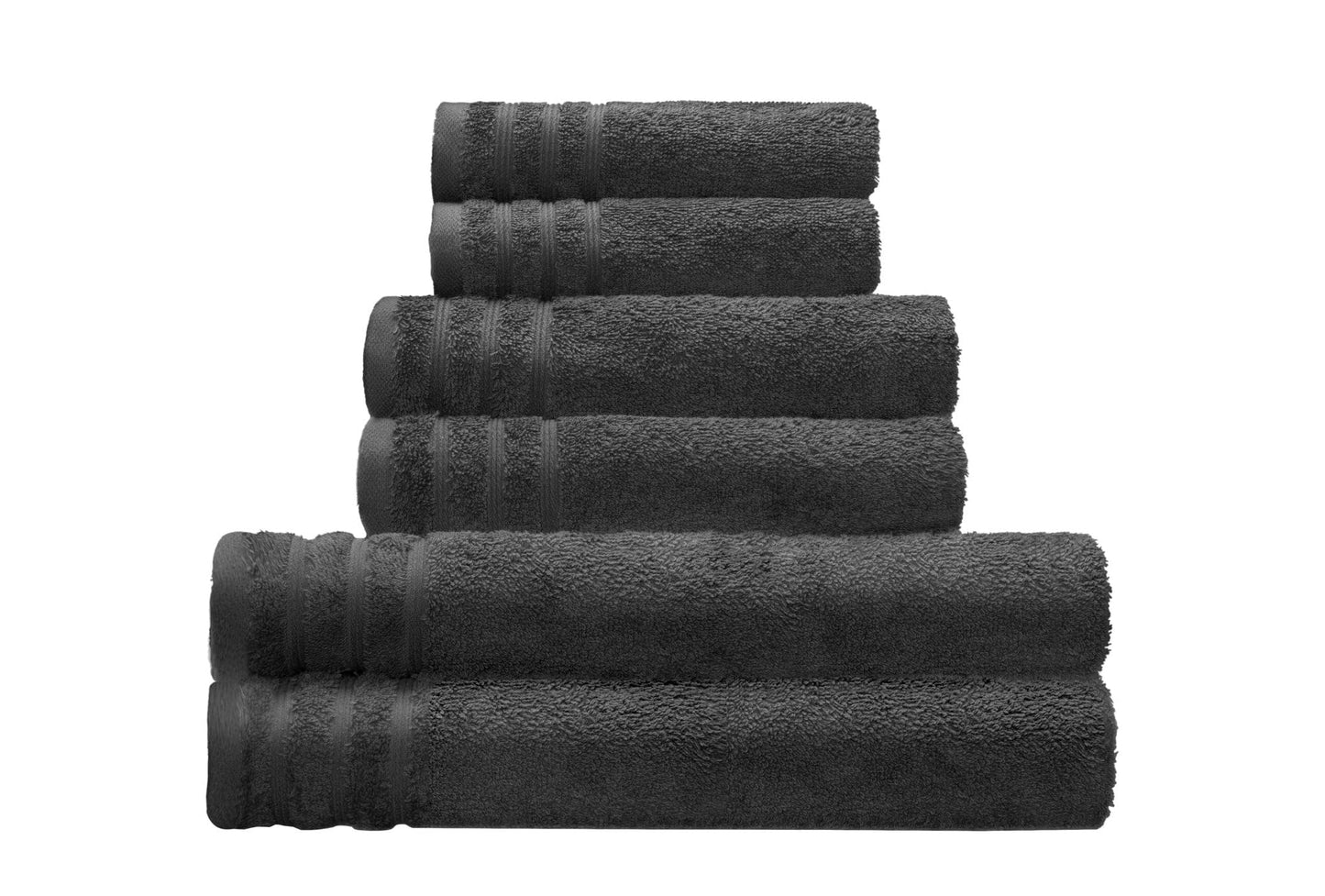 Kleine Wolke "Royal Towel, Dark Grey, 70 x 140 cm