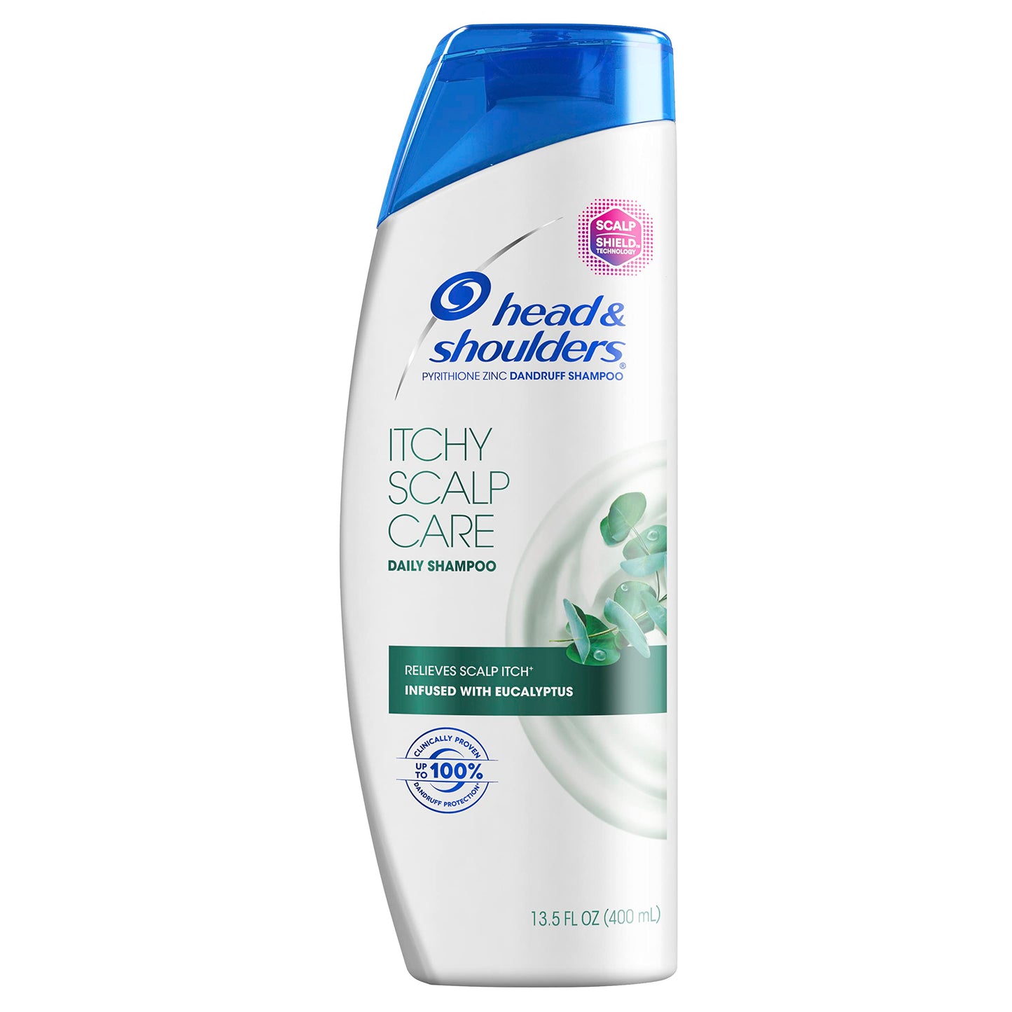 Head & Shoulders Itchy Scalp Care with Eucalyptus Anti-Dandruff Shampoo 13.5 Fl Oz (Pack of 2)