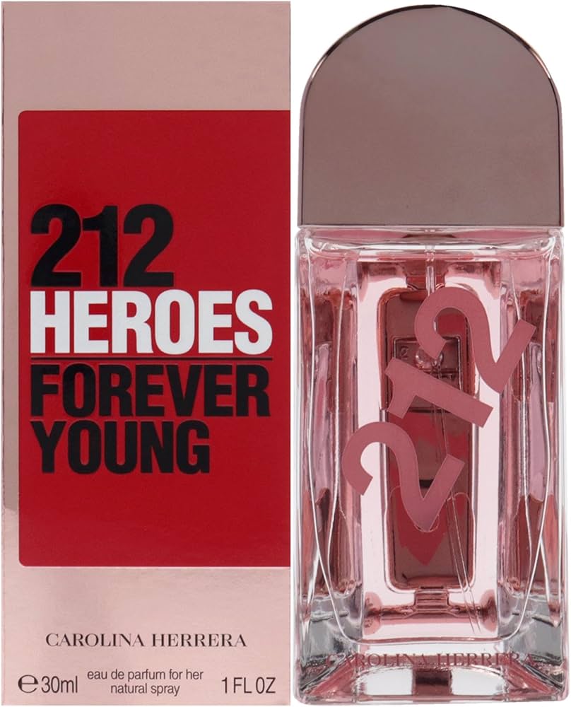 Carolina Herrera 212 Heroes Forever Young Eau de Parfum 30ml Spray Women's Fragrance