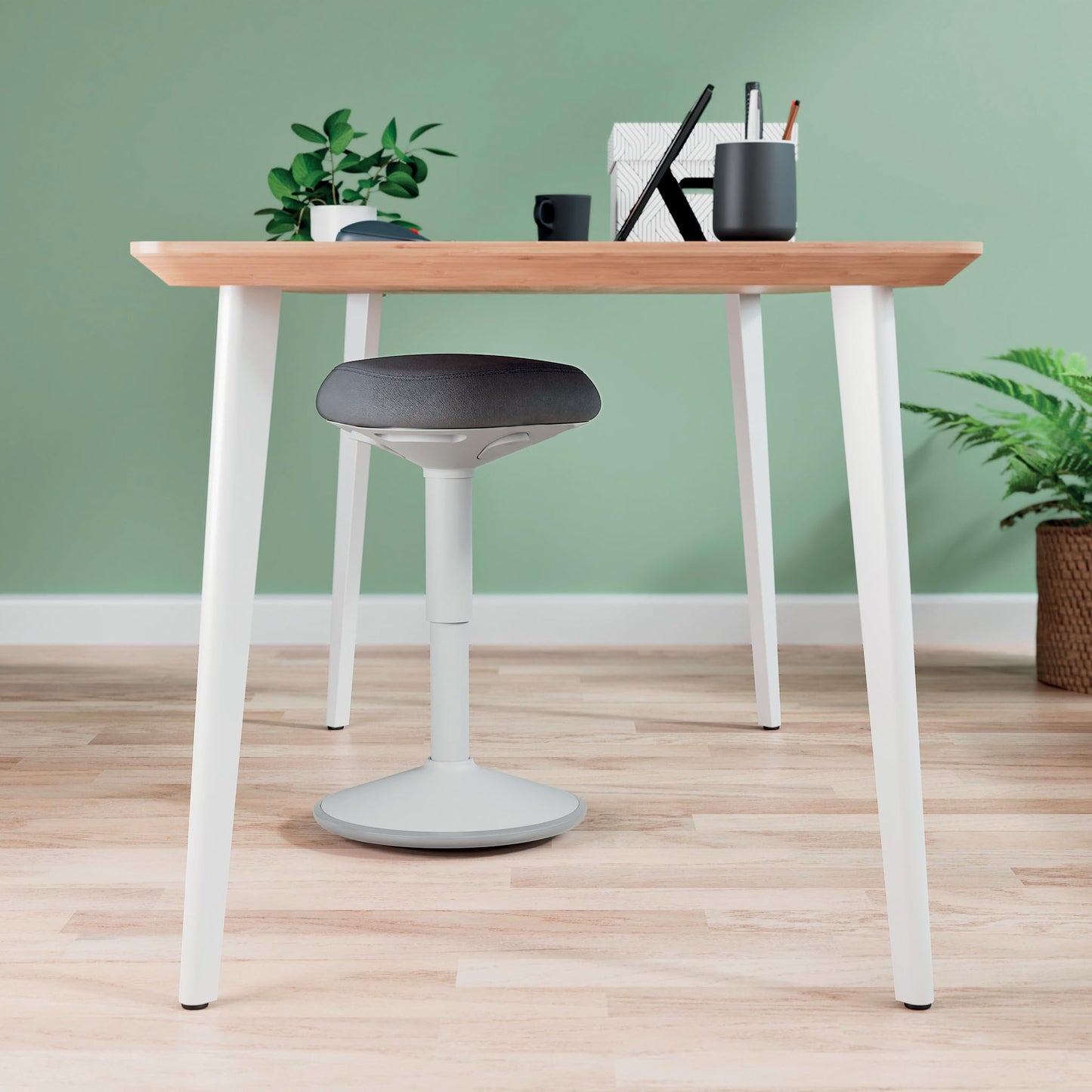 Leitz Ergo Active Sitting Stool, Height Adjustable 47-64cm
