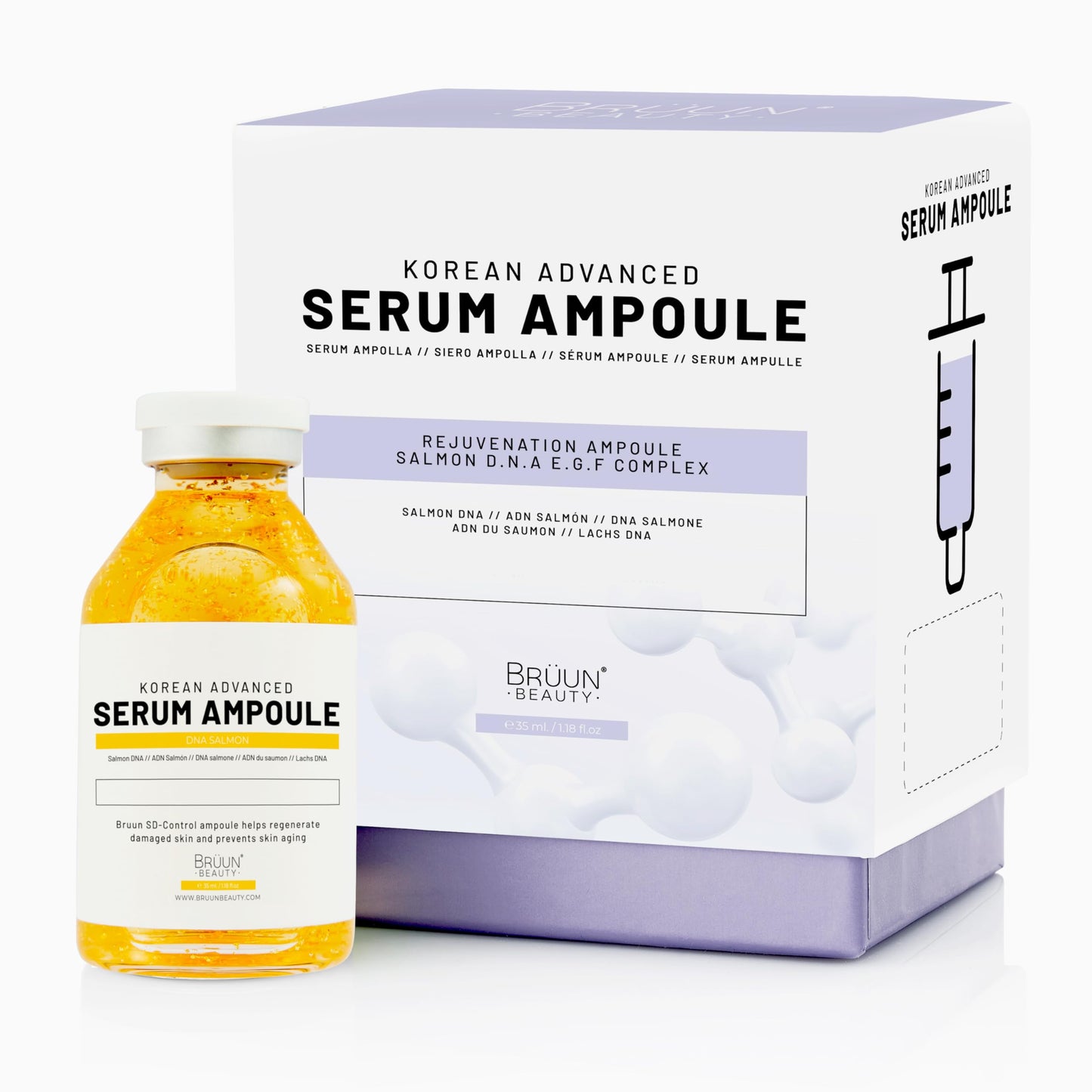 BR?UN SD - Control Salmon DNA Ampoule - Refreshing and Vitalizing Skin Care Serum 1.18 fl.oz