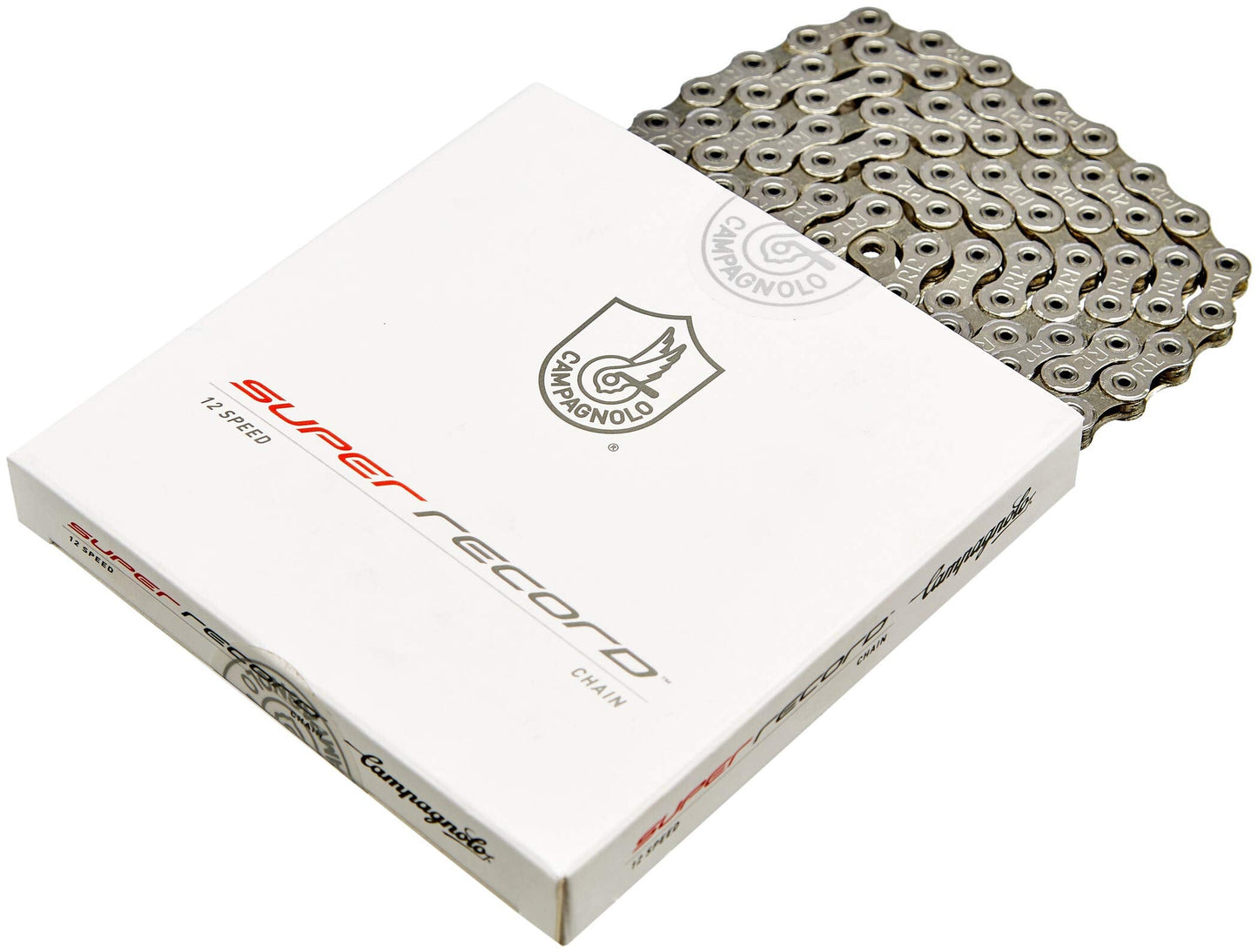 Campagnolo Super Record 12 Speed Ultra Link Chain, Black, 114 Links