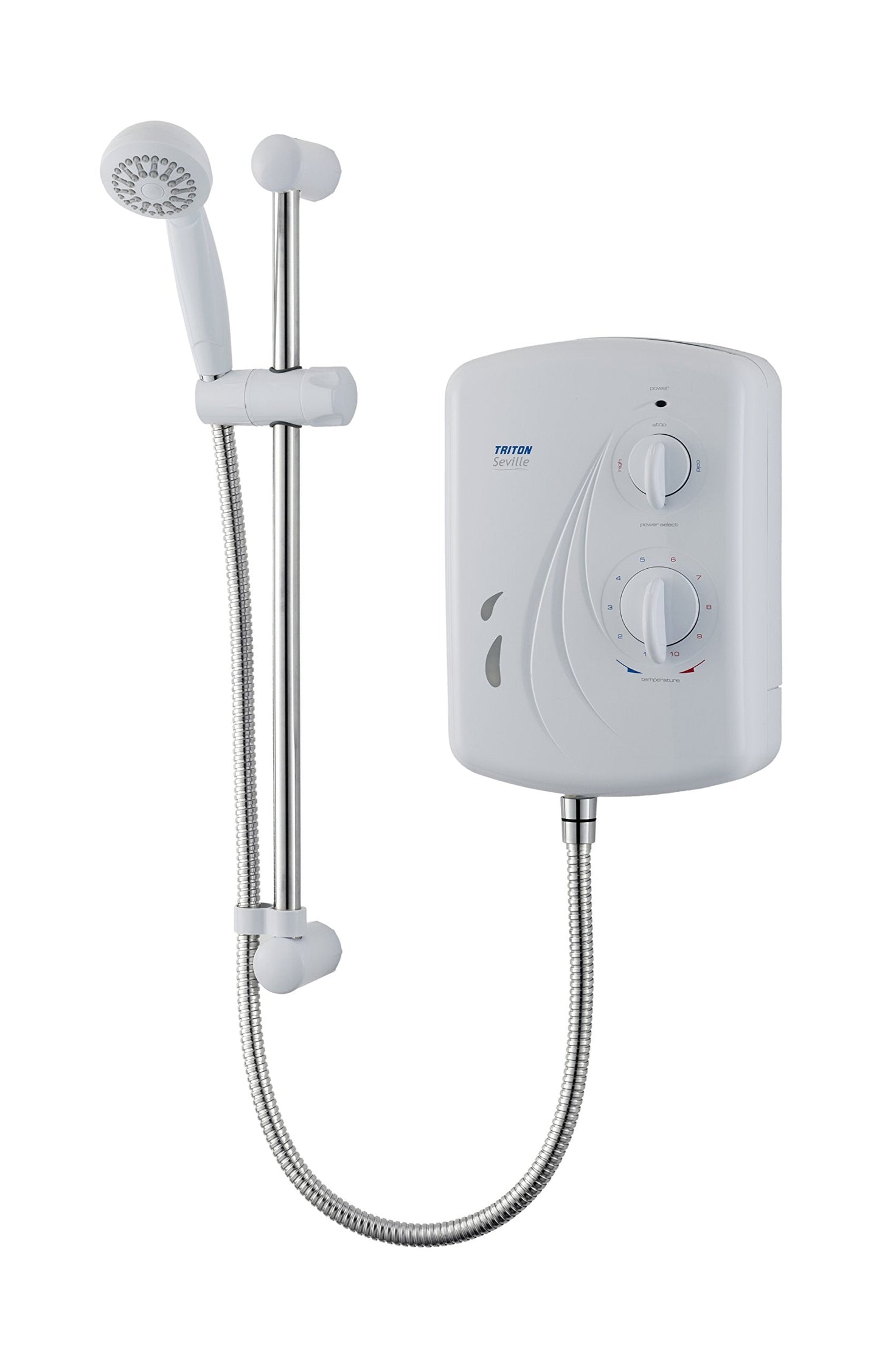 Triton Showers MOSV07SG Seville Universal Electric Shower, 7.5 KW