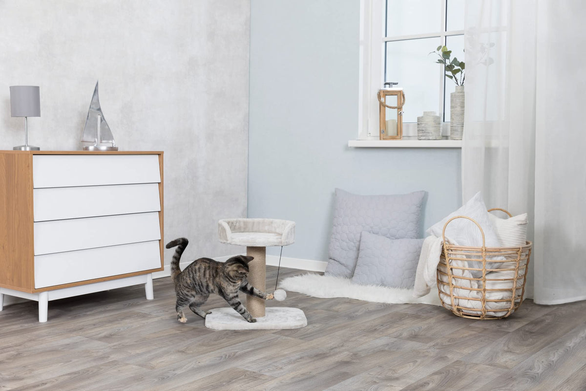 Trixie Scratching Post, light grey