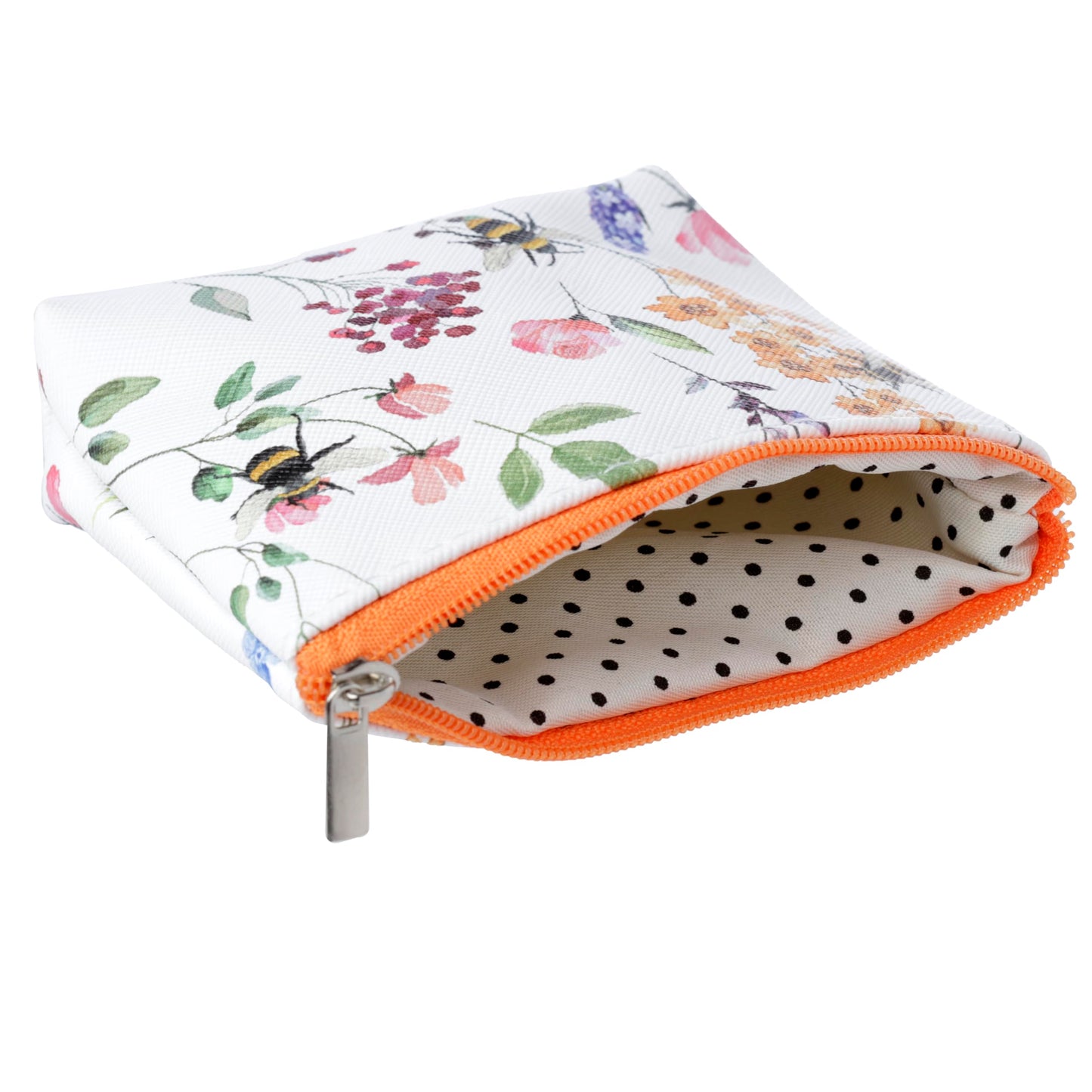 Puckator The Nectar Meadows PVC Purse - Ladies Women's Womens Slim Purses Wallets Wallet for Women - Coin Pouch Purse Men - Card Holder with Zip - Small Cash Wallet Bag Bags UK