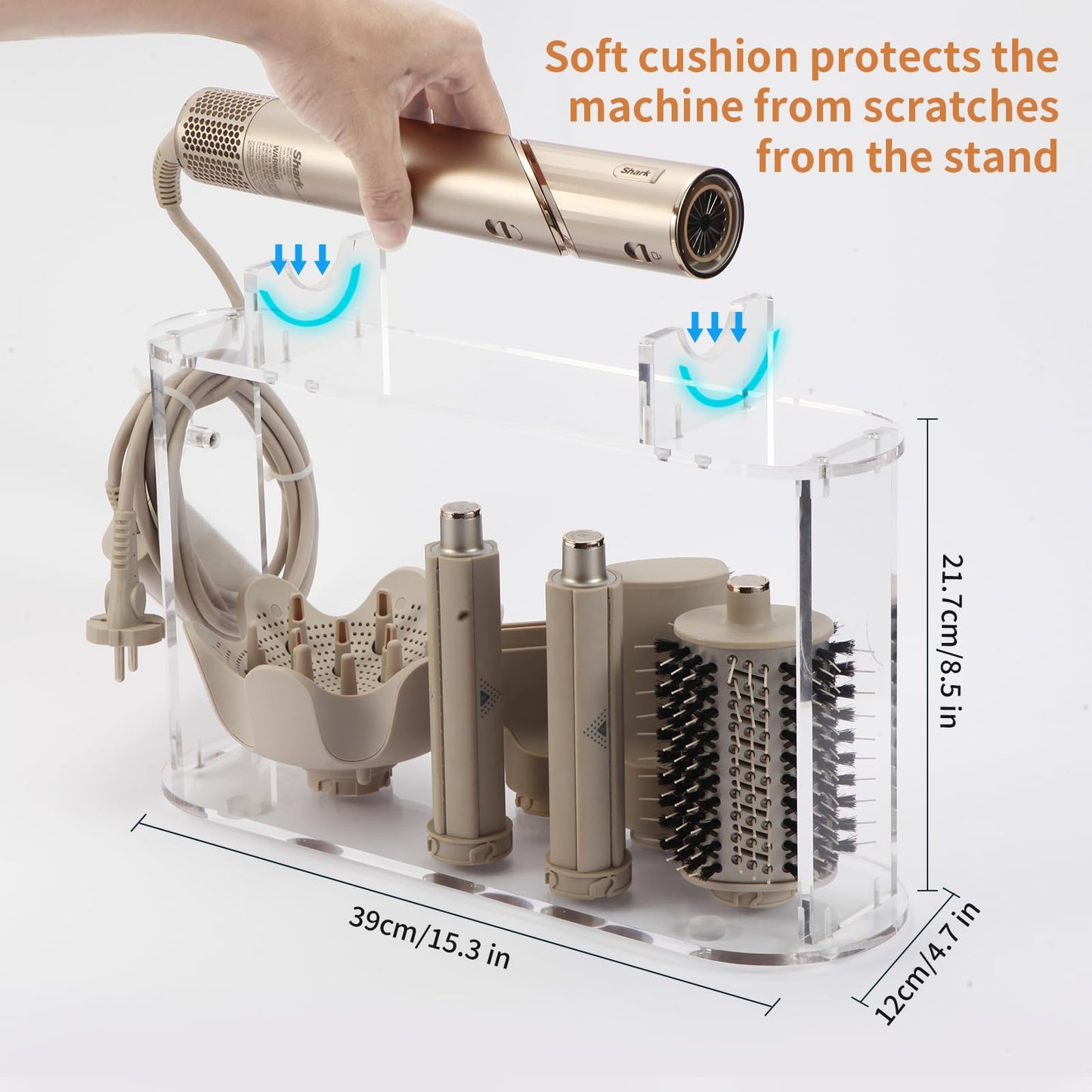 GENCAM Acrylic Storage Holder Compatible with Shark FlexStyle