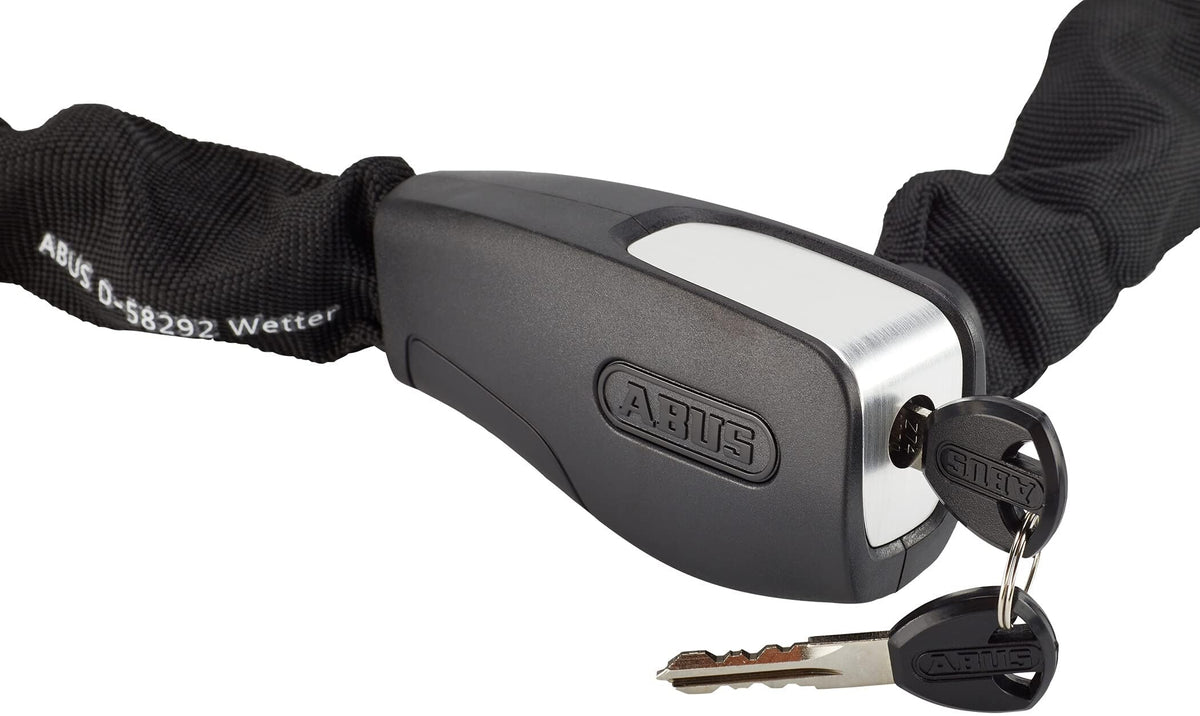 ABUS chain lock Steel-O-Chain 8807K - Flexible bicycle lock made of hardened steel - security level 8