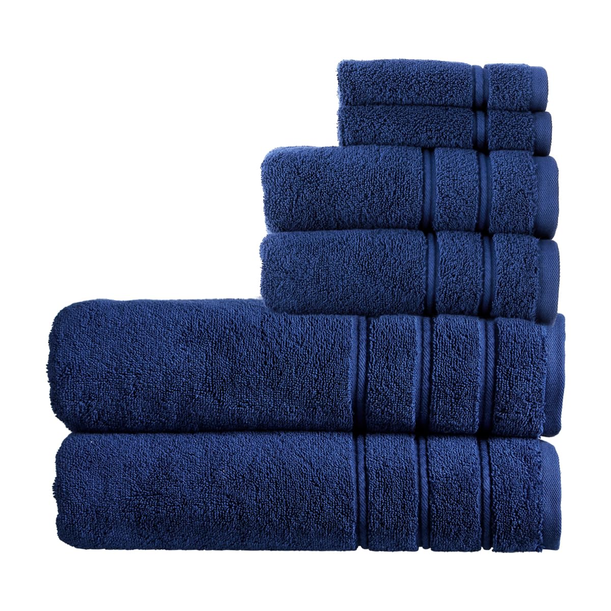 Christy Antalya Bath Sheets Set | 6 Piece | 100% Turkish Cotton | 600GSM | Soft Plush Luxury Towel Set | 2 Bath Sheets 2 Hand Towels 2 Face Cloths