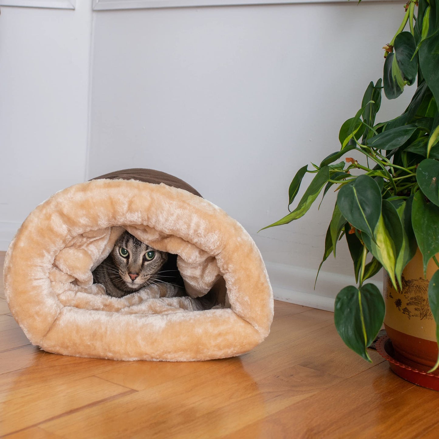 ARMARKAT Mocha Cat Bed Size, 22-Inch by 14-Inch
