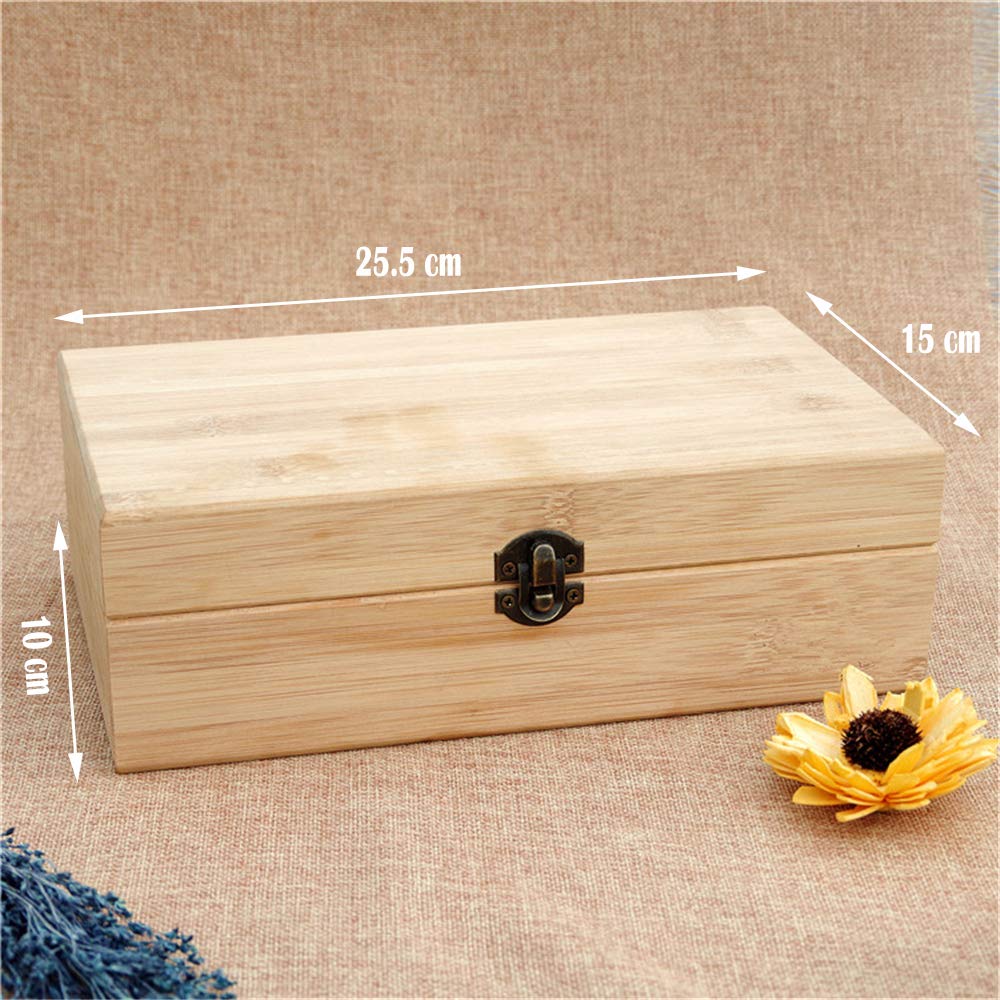 Gracelaza 36 Slots Wooden Essential Oil Organizer - Holds 5 10 15 ml Aromatherapy Bottles