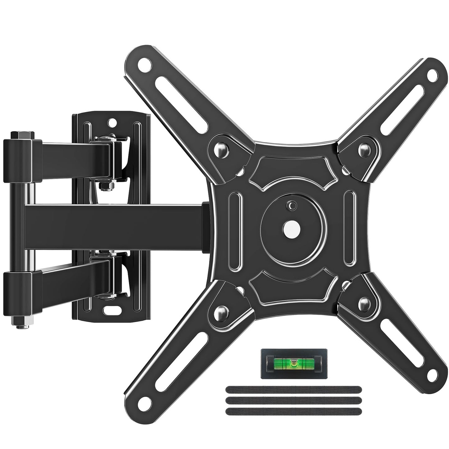 MOUNTUP TV Wall Bracket for Most 14-42 Inch LED, LCD, OLED Flat TVs & Monitors, Full Motion TV Mount with Tilt Swivel Extension, Max VESA 200x200mm up