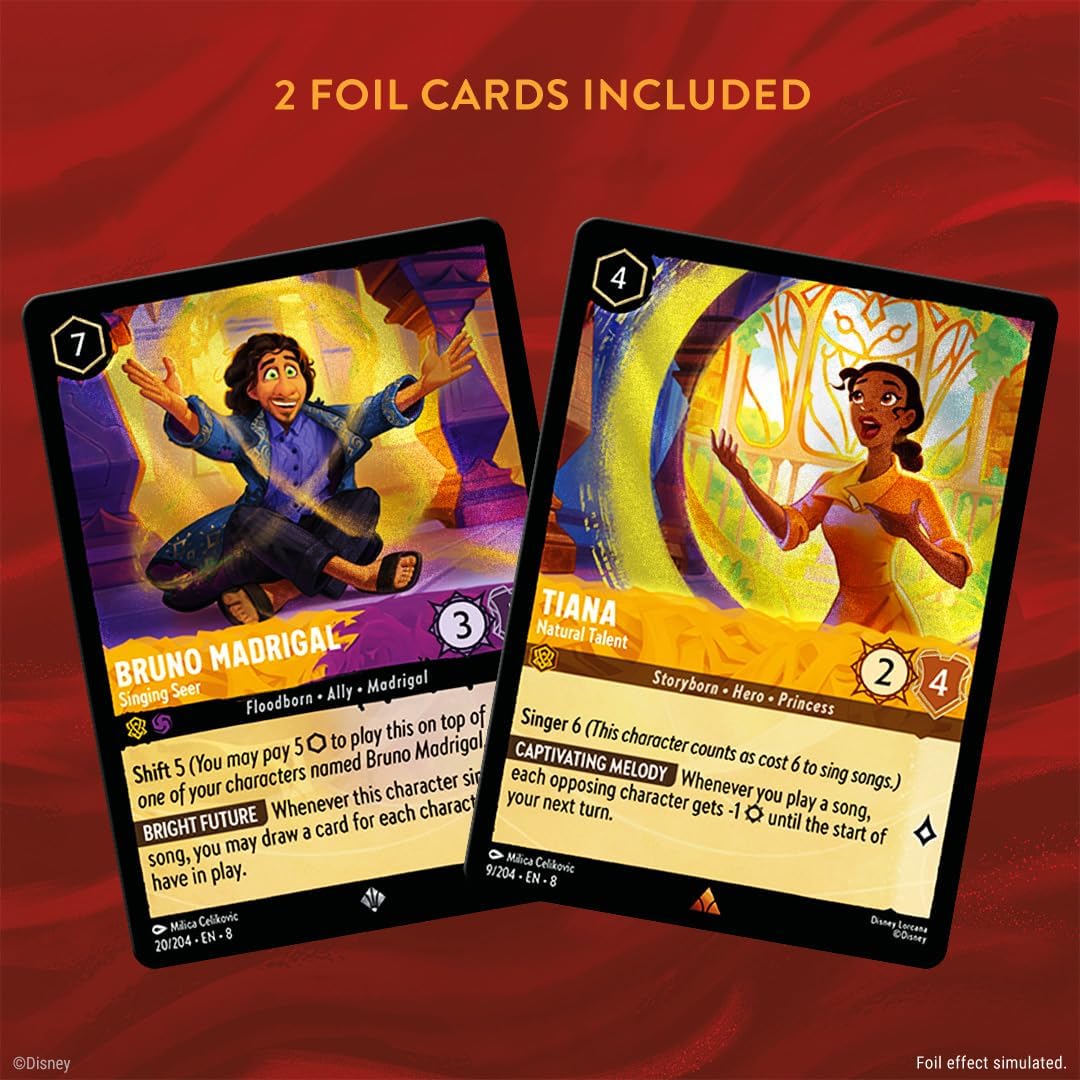 Disney Lorcana Trading Card Game - Reign of Jafar Starter Deck - Set 8