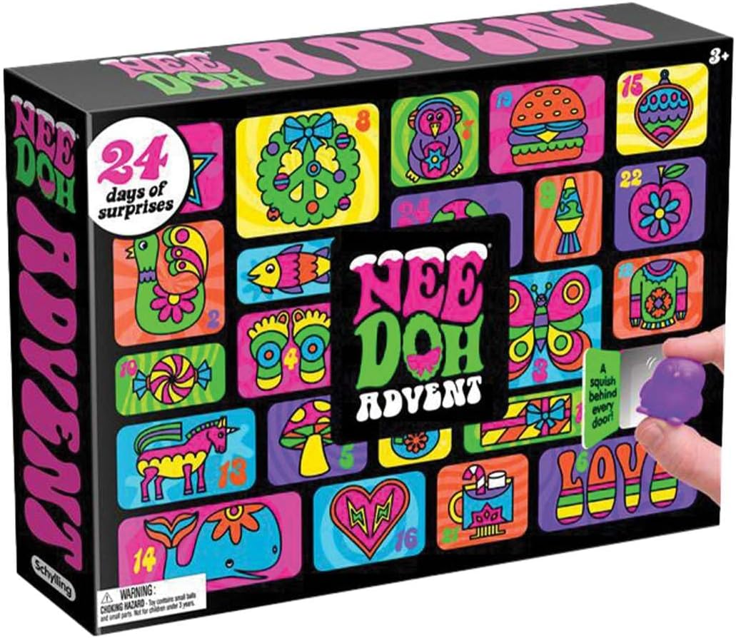 Schylling NeeDoh Squishmas Advent Calendar