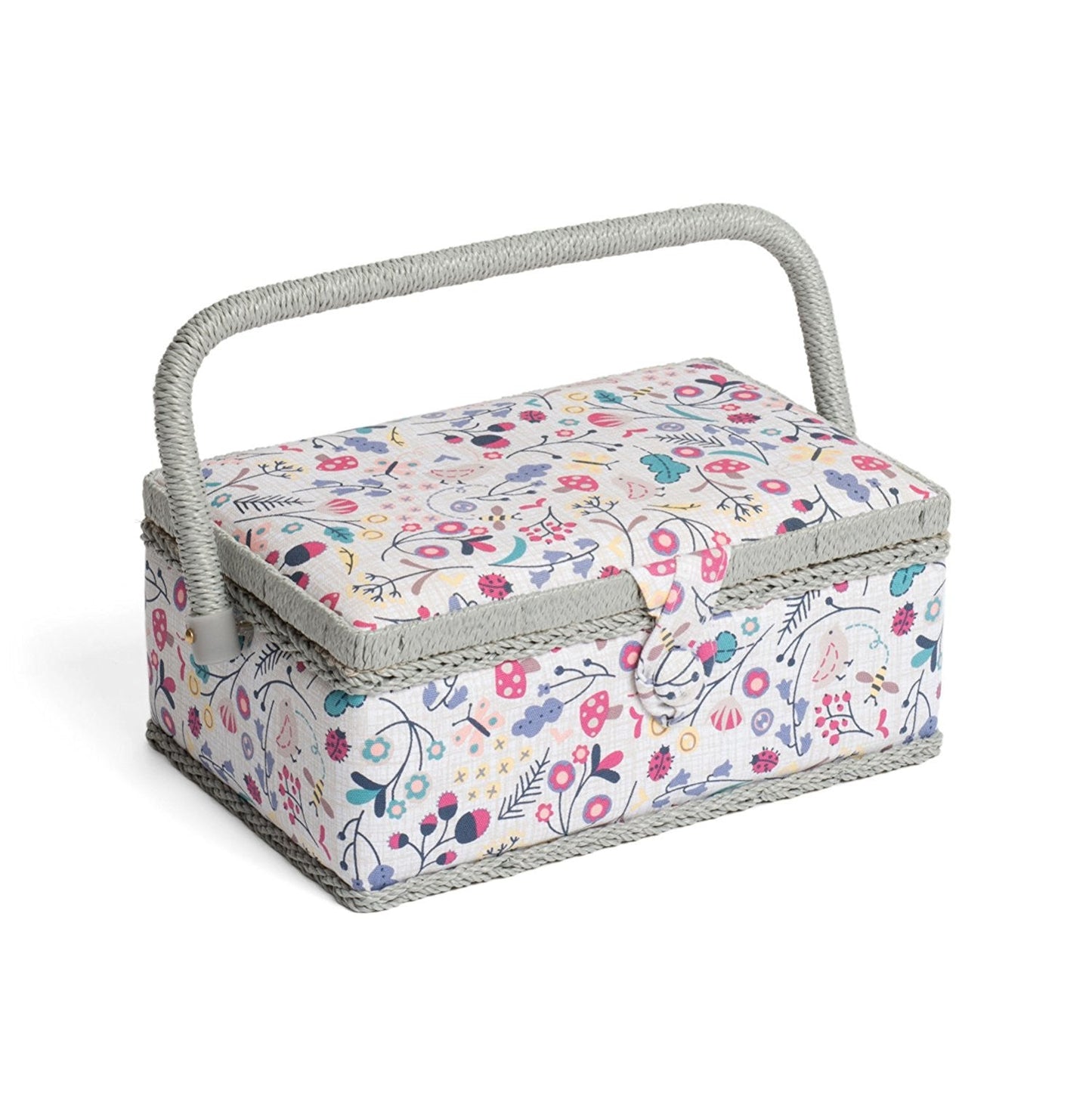 Hobby Gift MRSRF/194 | Spring Time Small Rectangular Sewing Box | 24x16x11cm