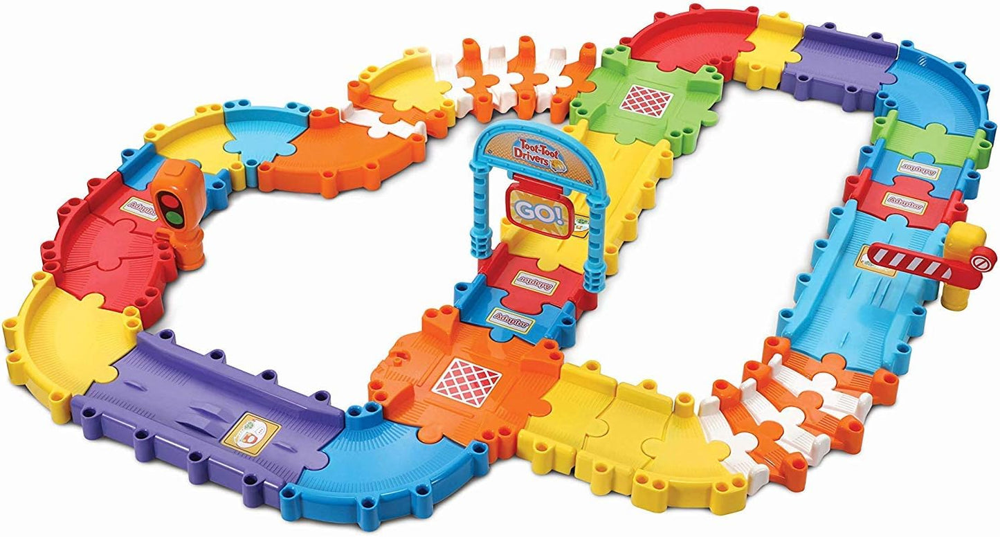 VTech Toot-Toot Drivers Track Set, New but open scruffy box