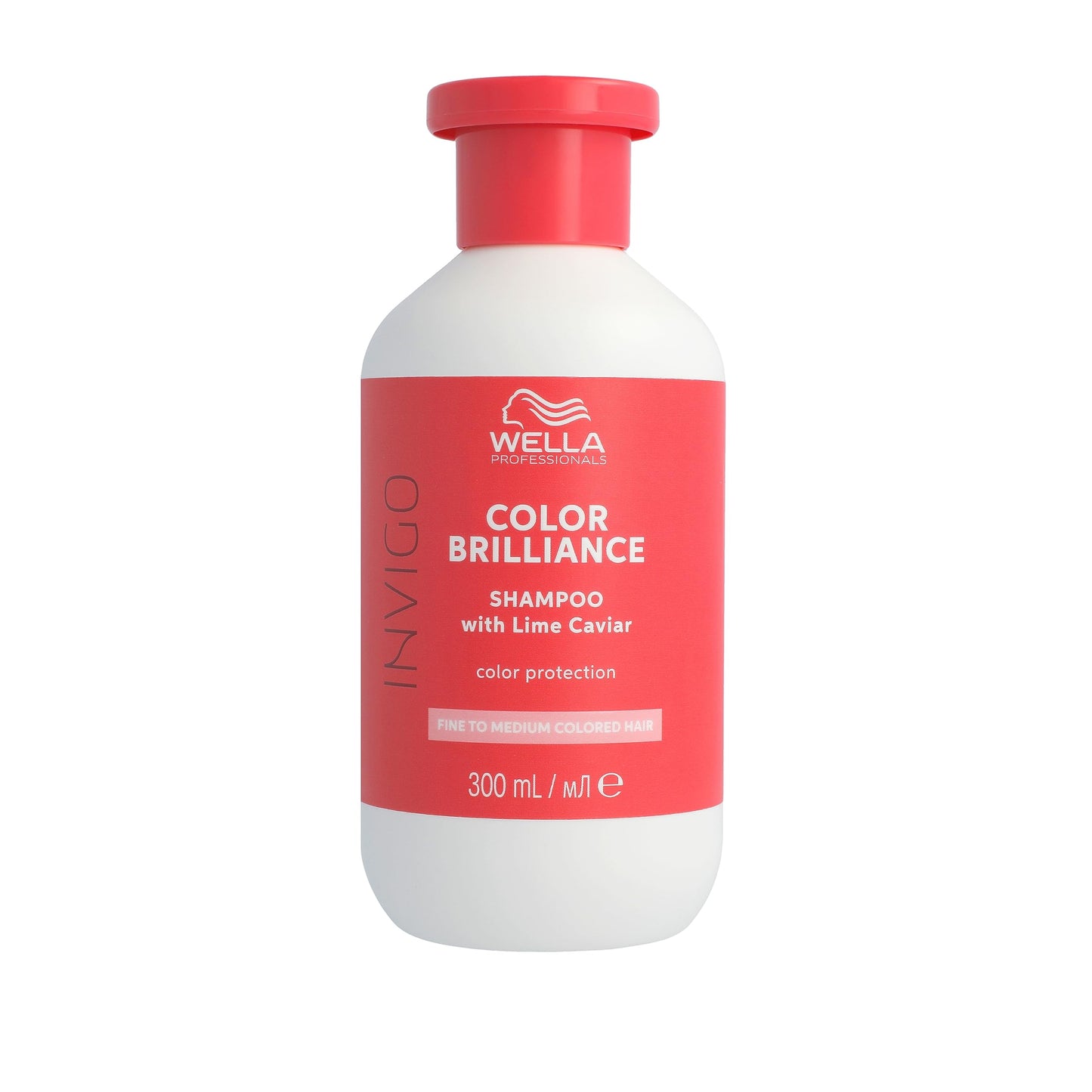 Wella Professionals Invigo Color Brilliance Color Protection Shampoo - Keeps Hair Colour Vibrant and Protected - Hair Care for Fine and Medium Hair