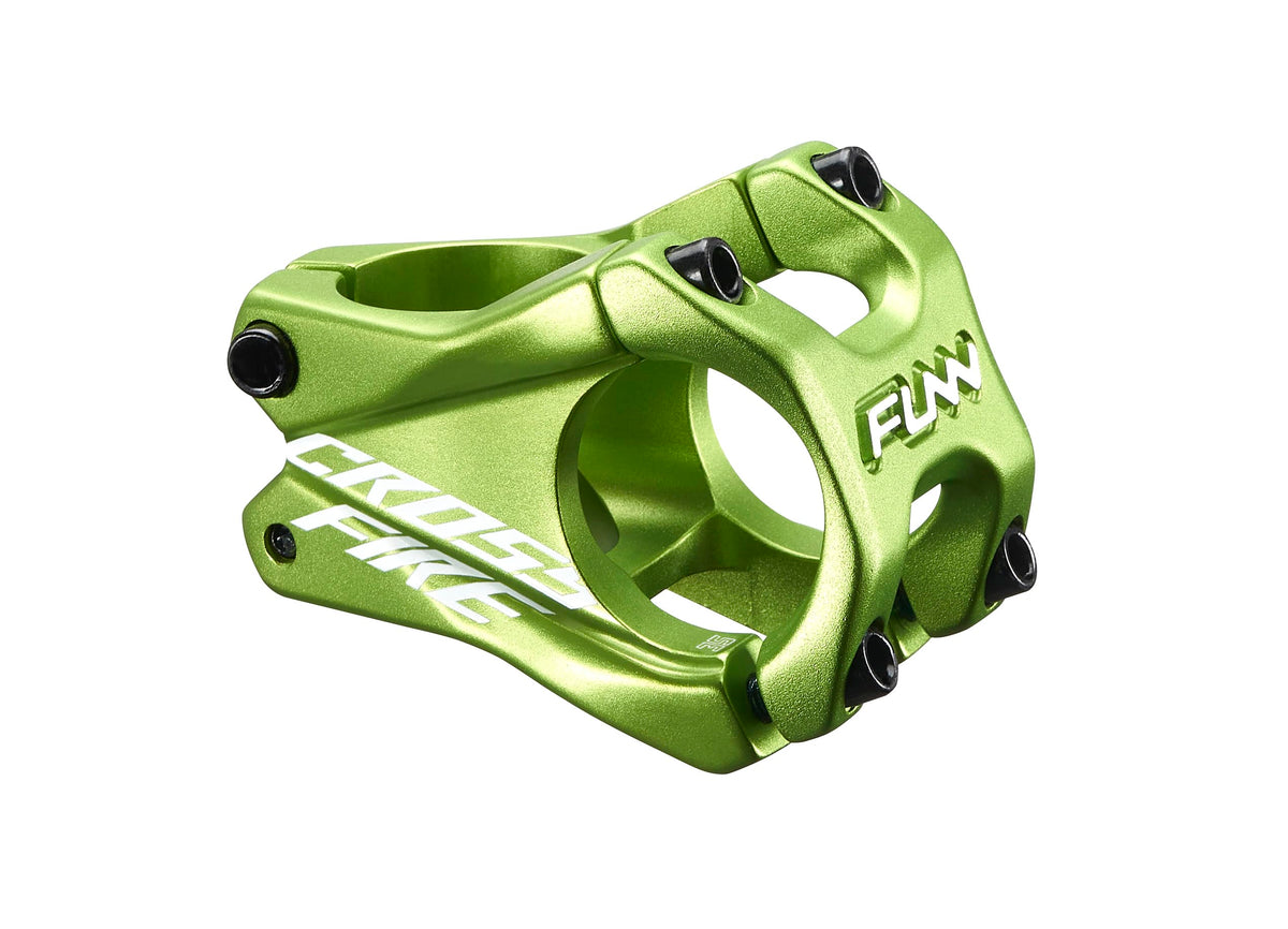 Funn Crossfire Mountain Bike Stem with 35mm Bar Clamp - Durable and Lightweight Alloy Bike Stem for Mountain Bike and BMX Bike, Length 35mm stem