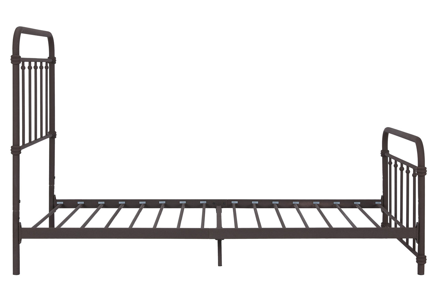 DHP Furniture Wallace Metal Bed, Bronze Single