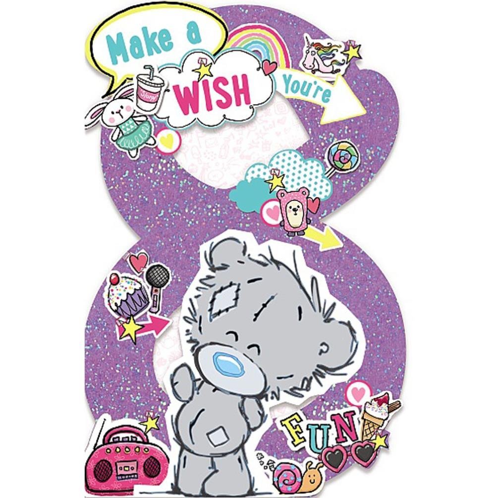 My Dinky 8th Birthday Me to You Bear Birthday Card