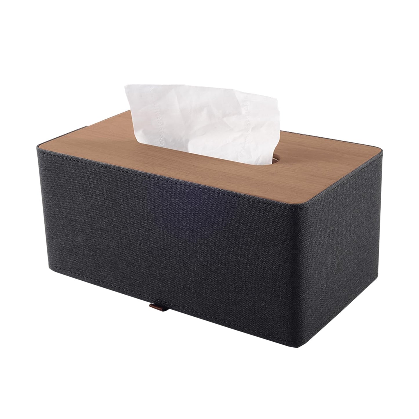 XNONE Tissue Box Cover Pu Leather Tissue Box Holder Rectangle Tissue Organizer Napkin Dispenser for Home,Office,Restaurant,Dresser,Car,Bathroom