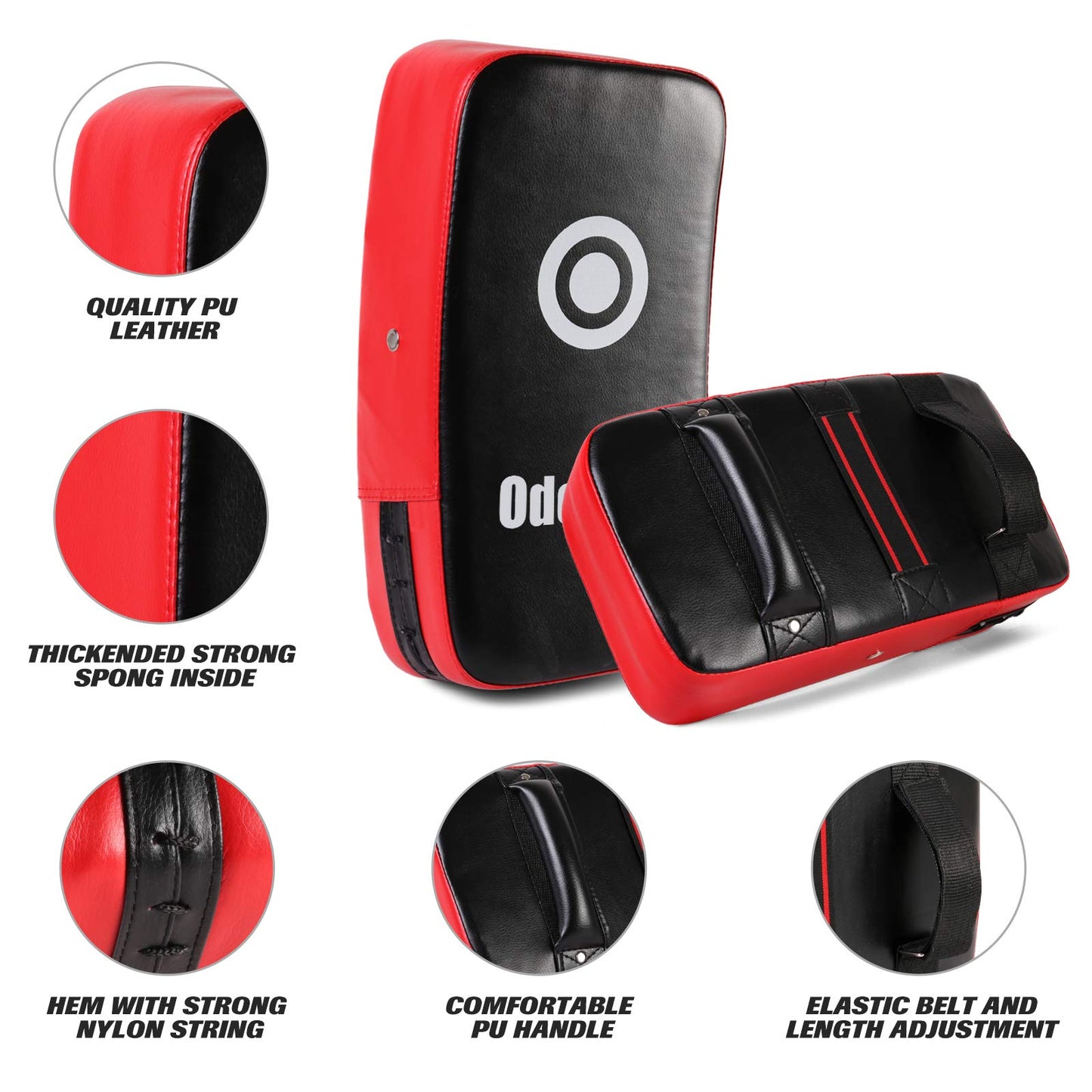 Odoland Kids Boxing Set - Gloves, Mitts, Pads, Reflex Balls, Jump Rope & Protect Sleeves