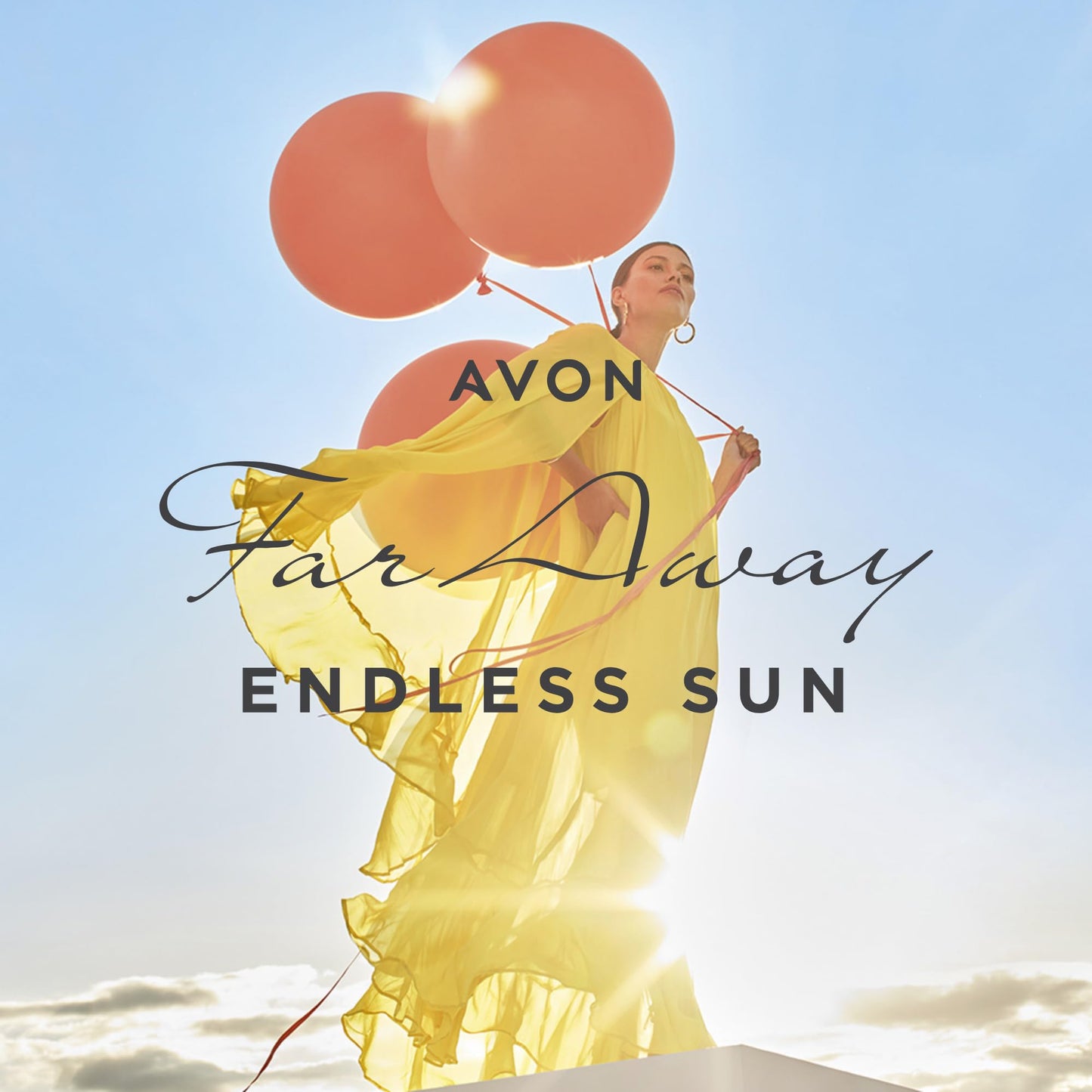 Avon Far Away Endless Sun Eau de Parfum 50ml, Floral, Fruity and Citrus Scent, Long Lasting Scent, Perfect for Any Occasion, Cruelty Free