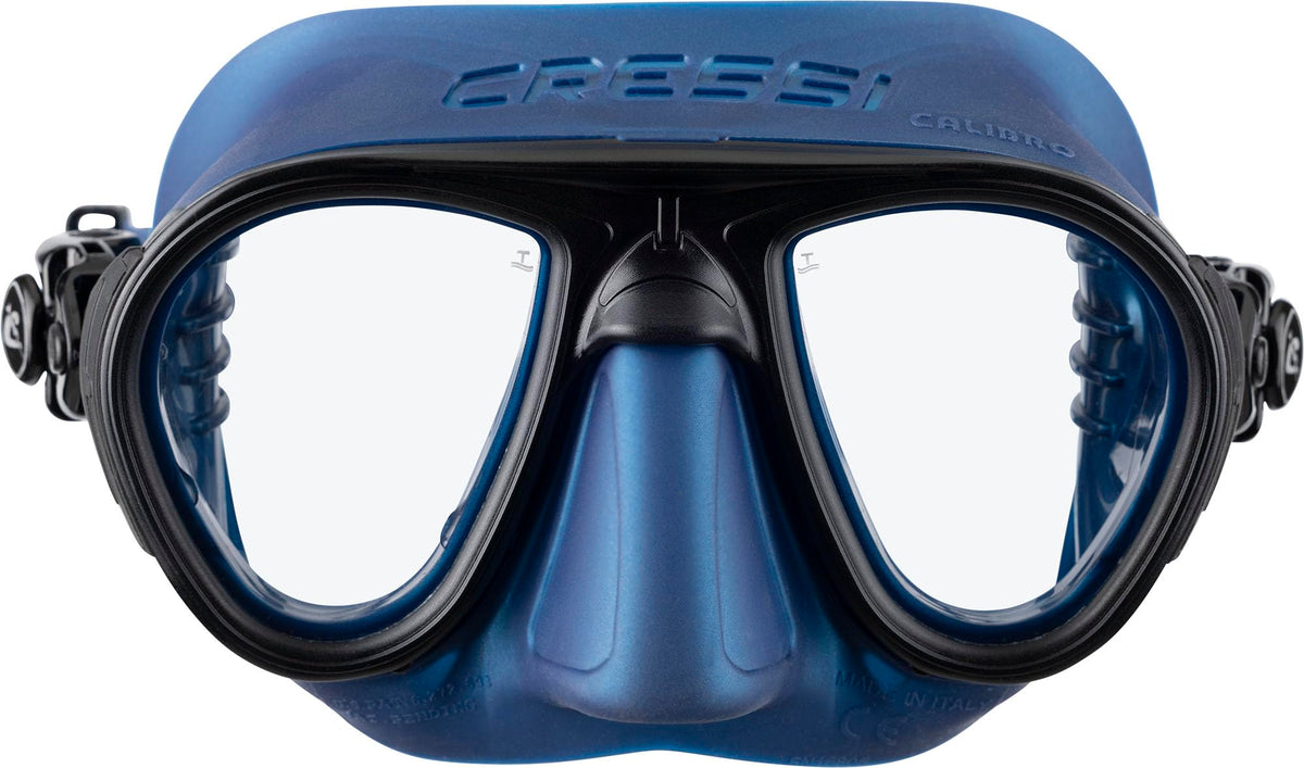 Cressi Calibro Diving Mask - Blue Nery, Uni