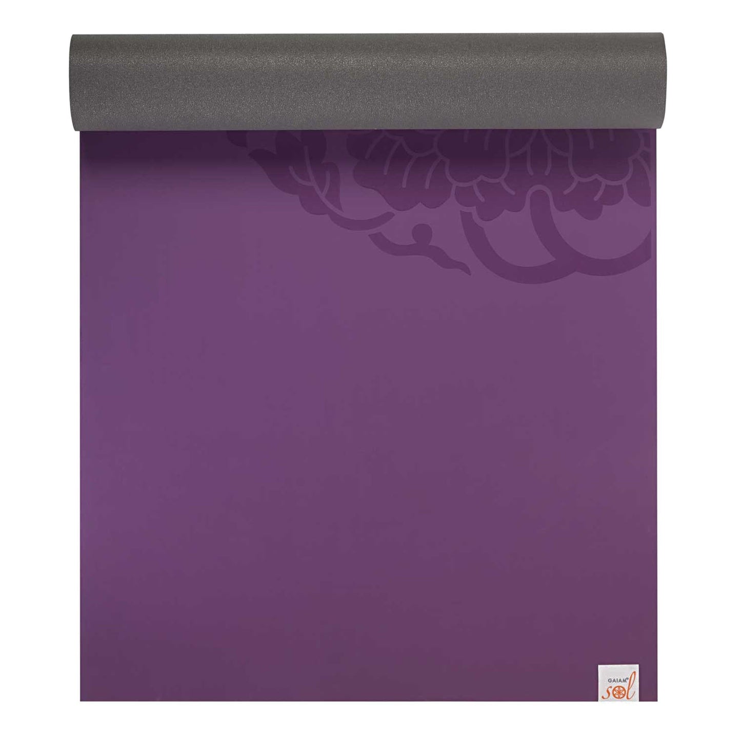 Gaiam Unisex Yoga Mat, Purple, One Size