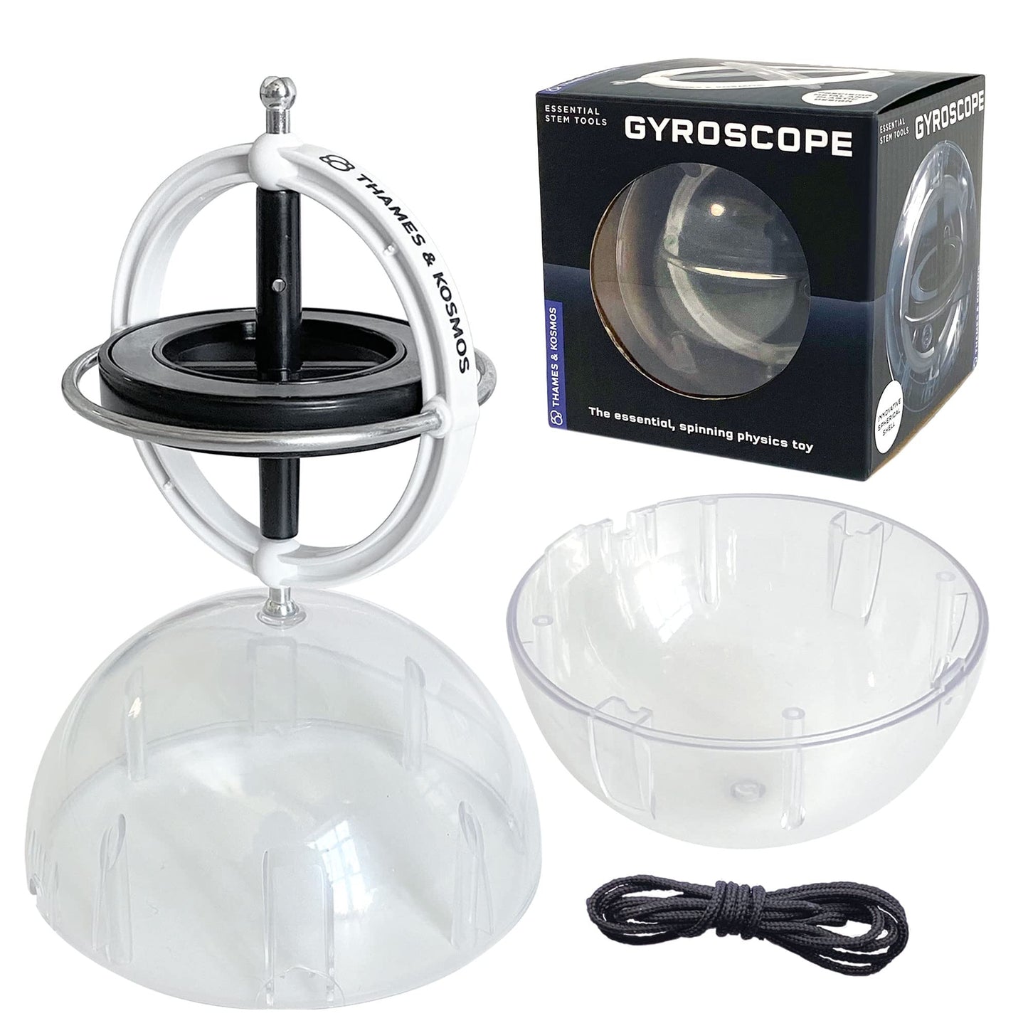 Thames & Kosmos | 678002 | Gyroscope | Essential STEM Tools | Experiments | Physics | Ages 8+