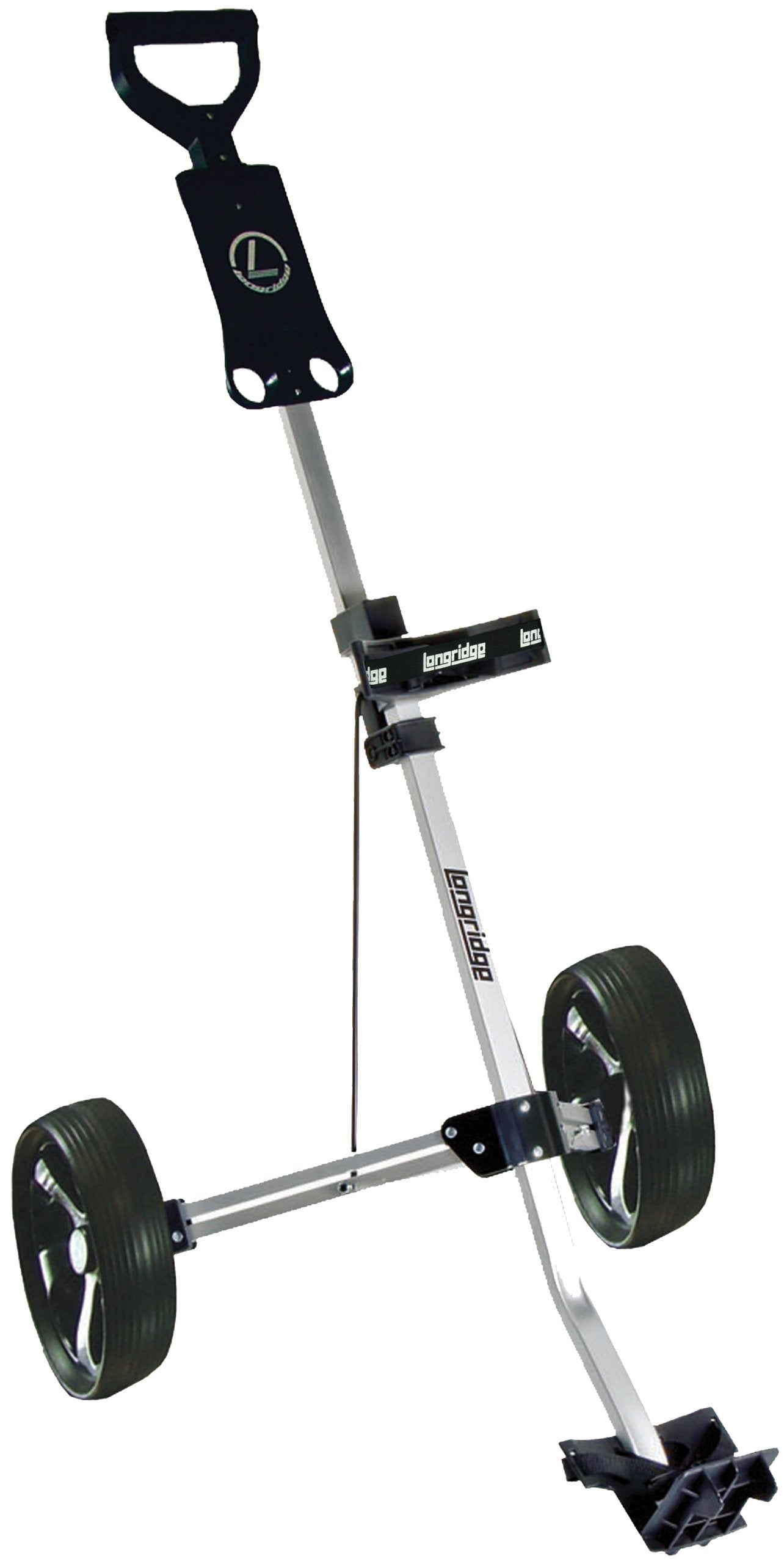 Longridge Alu Lite 2 Wheel Golf Trolley, Silver