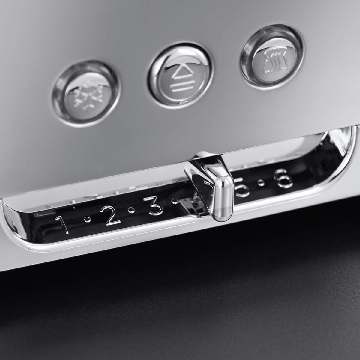 Russell Hobbs Long Slot 2 Slice Luna Toaster with faster toasting Technology (6 Browning levels, Defrost/Reheat/Cancel function, Lift & Look feature,)