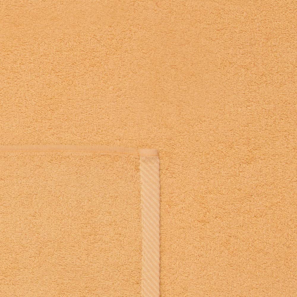 Top Towel - Plus - Large Bath Towels - Bathroom Towels - 2 Hand or Sink Towels - 50 x 100 cm - 100% Cotton - Papaya