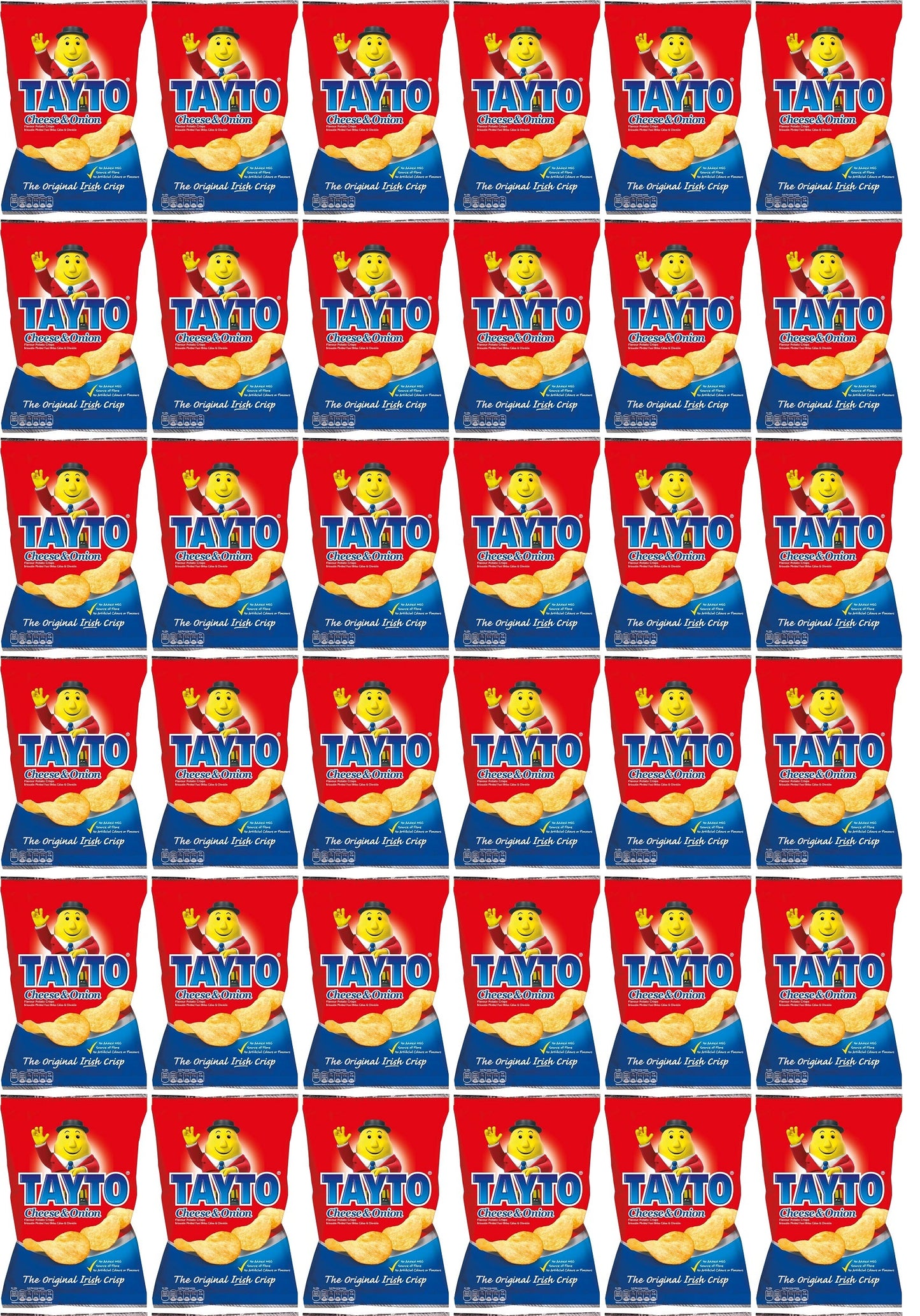 36 x Tayto Cheese and Onion 25g