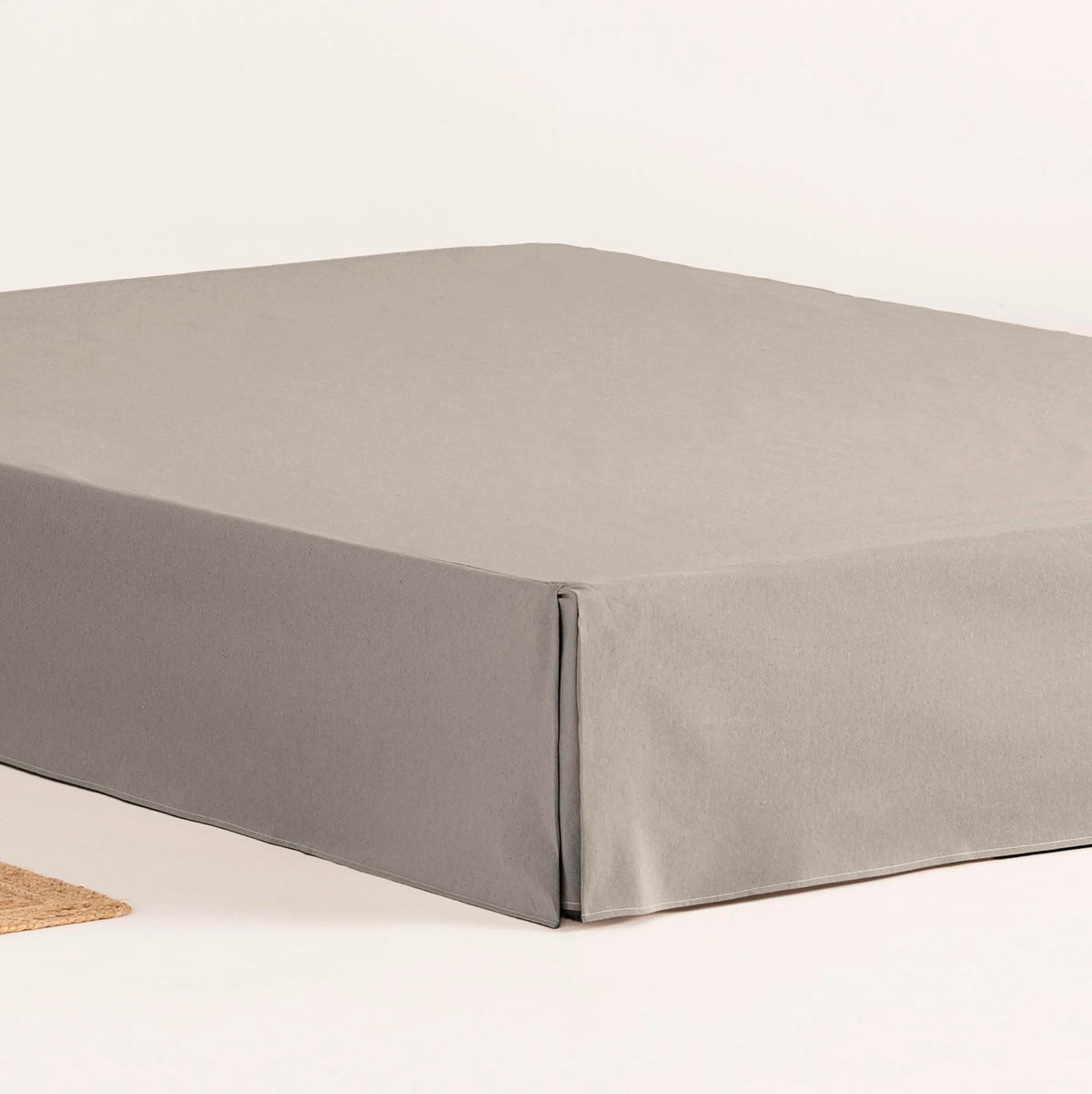 Sofa Cover 200 x 190/200 cm Bed Frame Cover 200 cm – Grey