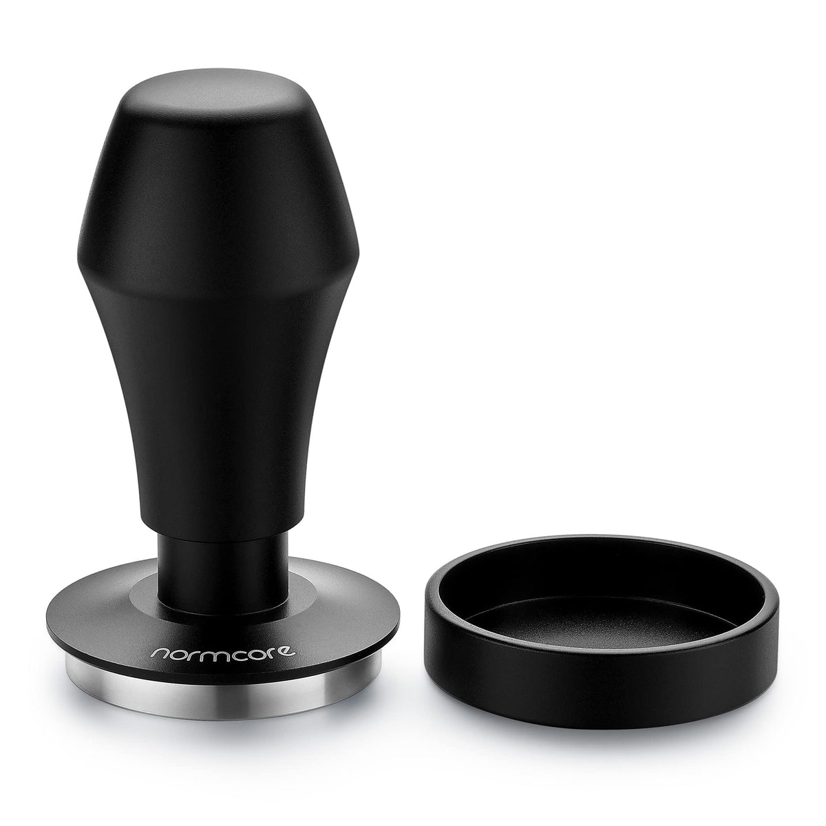 Normcore 45.5mm Coffee Tamper - Spring-Loaded Tamper  Barista Tools - Espresso Tamper with Mat Fits Flair Pro and Pro 2  Flat Base