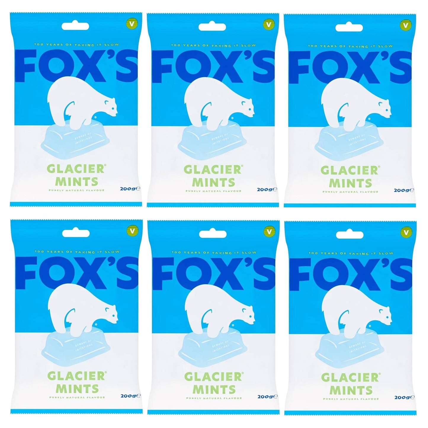 Fox's Glacier Mints (200g) - Pack of 6